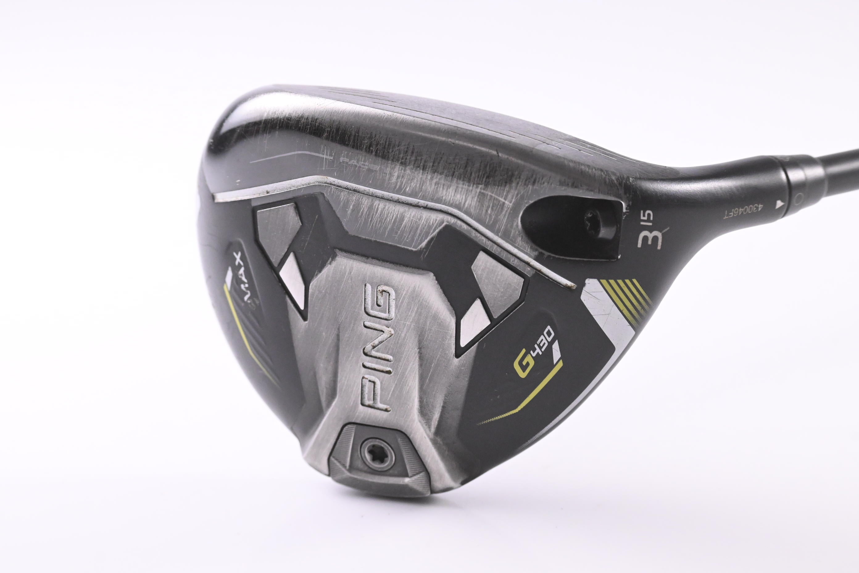 Ping G430 Max #3 Wood / 15 Degree / Regular Flex Ping Alta CB Black 65 Shaft