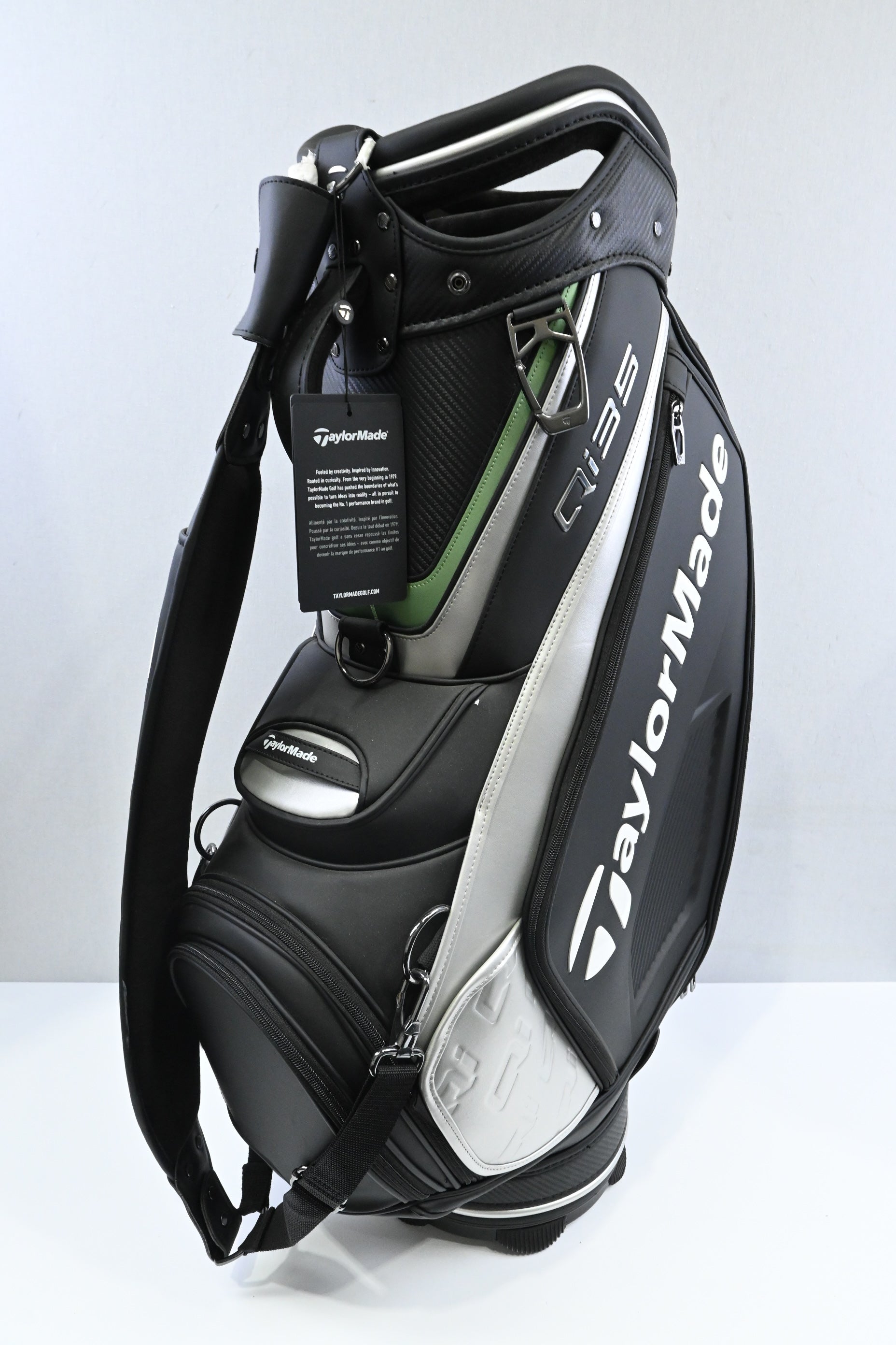Taylormade QI35 Tour Bag / 6-Way / Black, Silver