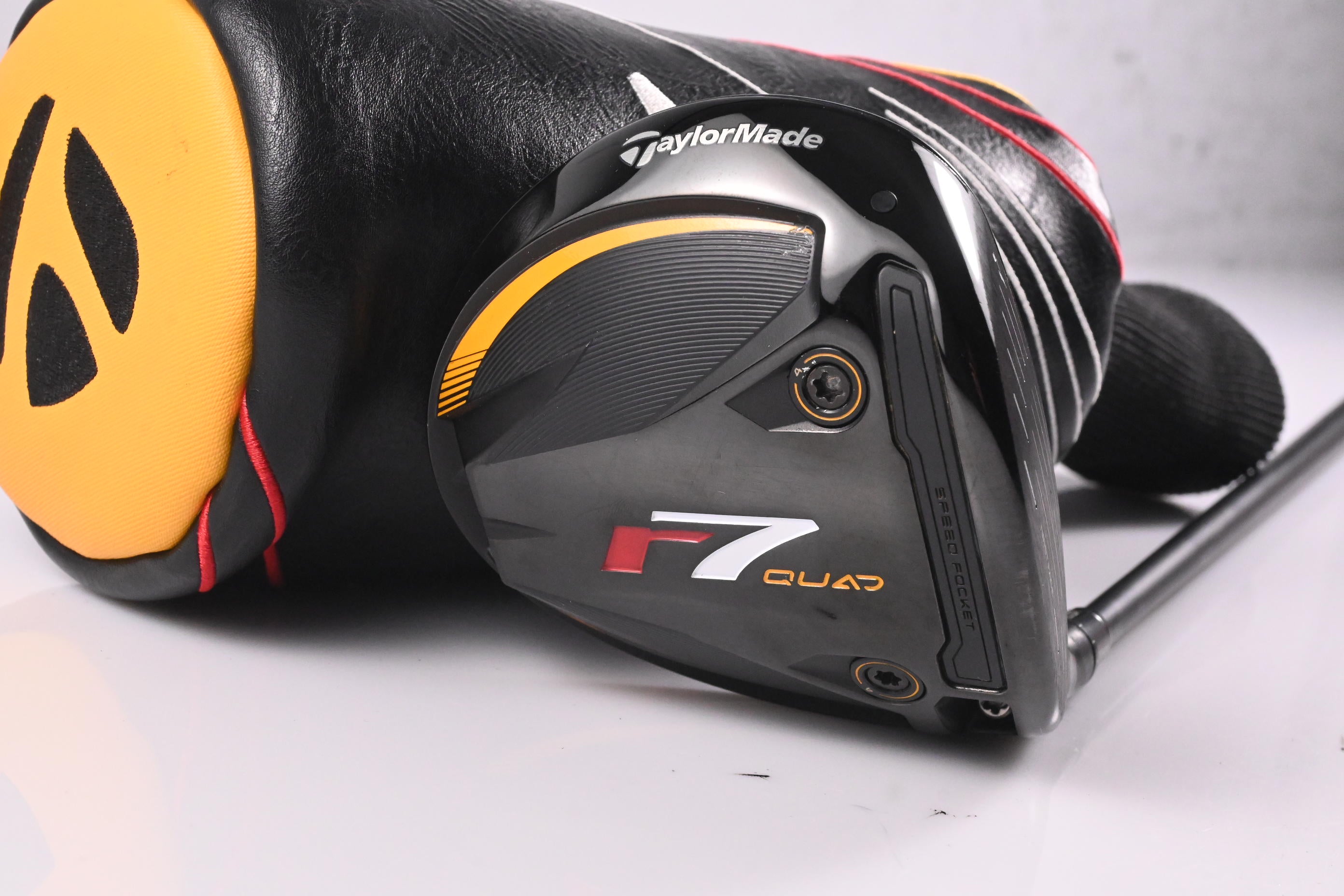 Taylormade R7 Quad Mini Driver / 13.5 Degree / Stiff Flex HZRDUS Black 60