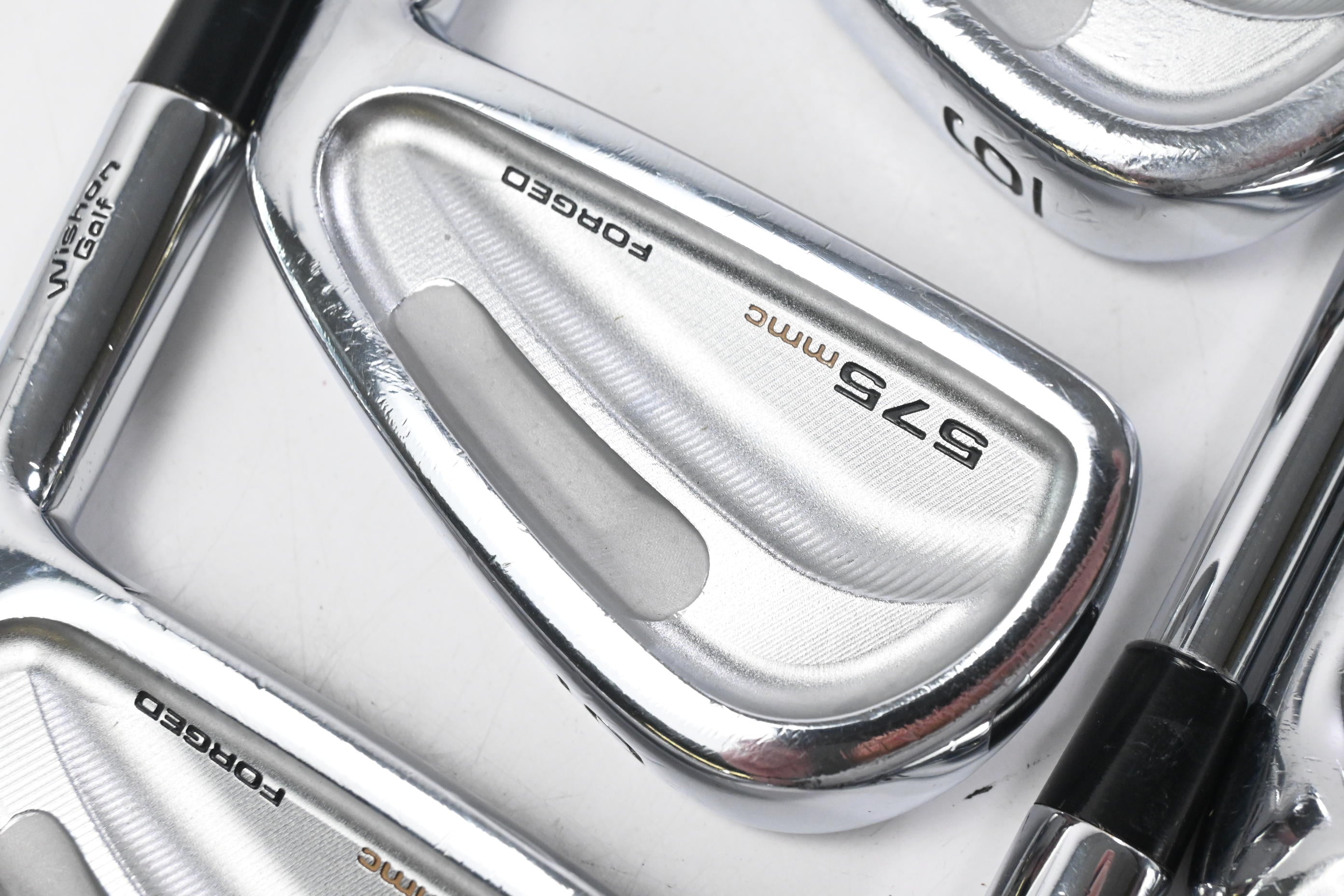 Wishon 575 MMC Forged Irons / 4-PW+AW / Regular Flex Dynamic Golf R300 Shafts