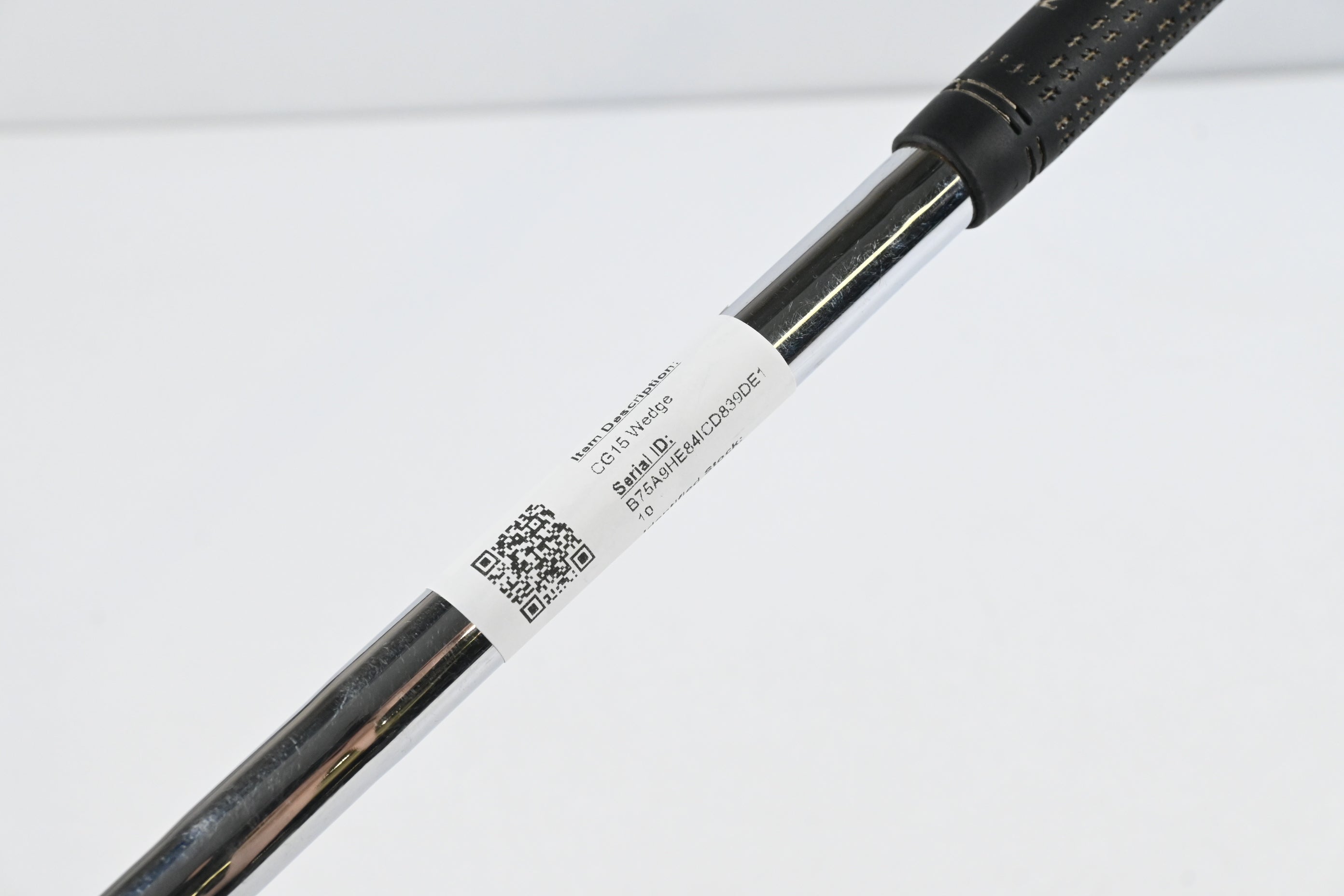 Left Hand Cleveland CG15 Pitching Wedge / 46 Degree / Stiff Flex Steel Shaft