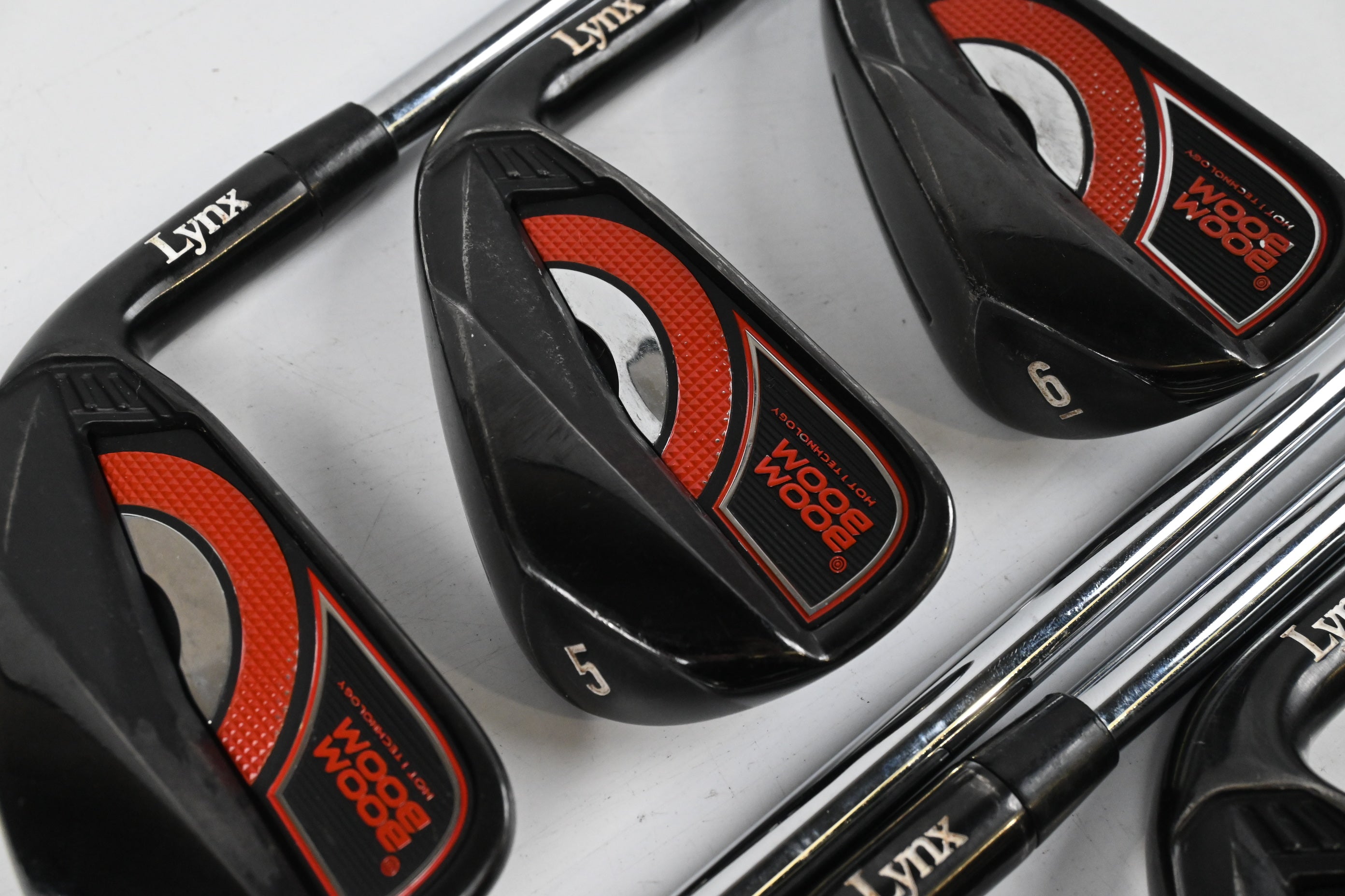 Lynx Boom Boom Irons / 4-PW / Regular Flex Lynx Boom Boom Shafts