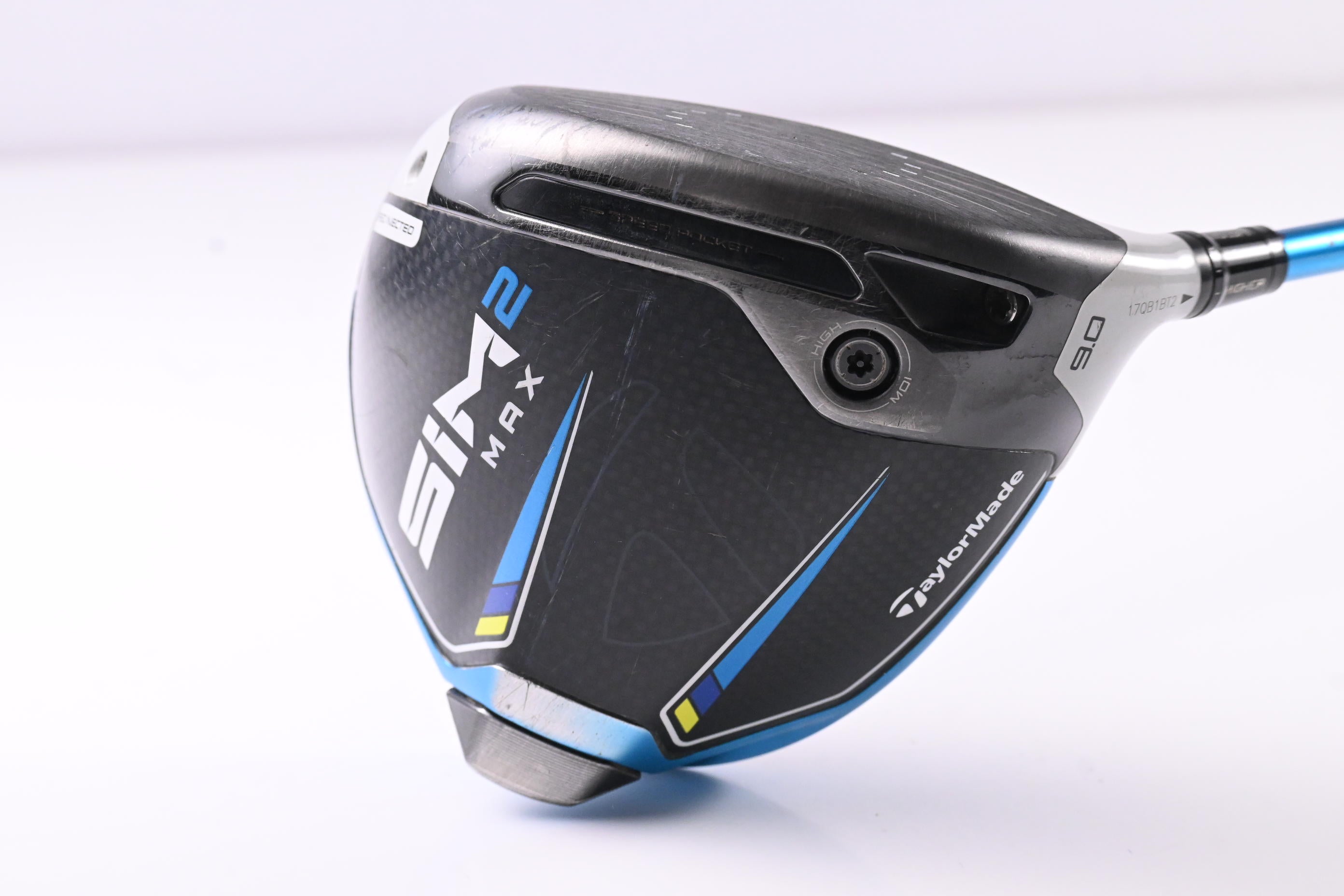 Taylormade SIM2 Max Driver / 9 Degree / Stiff Flex Miyazaki Silver 6 Shaft