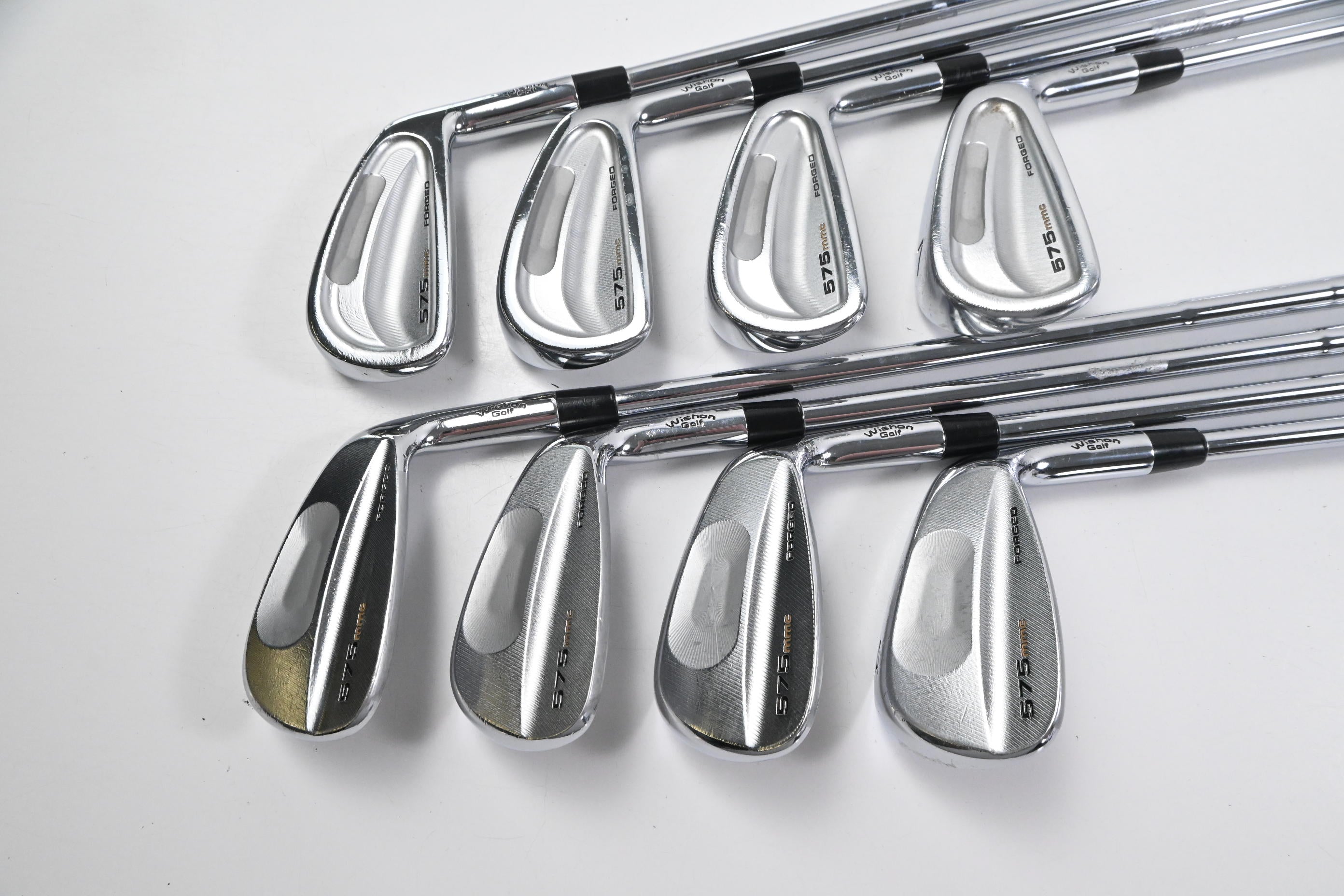 Wishon 575 MMC Forged Irons / 4-PW+AW / Regular Flex Dynamic Golf R300 Shafts