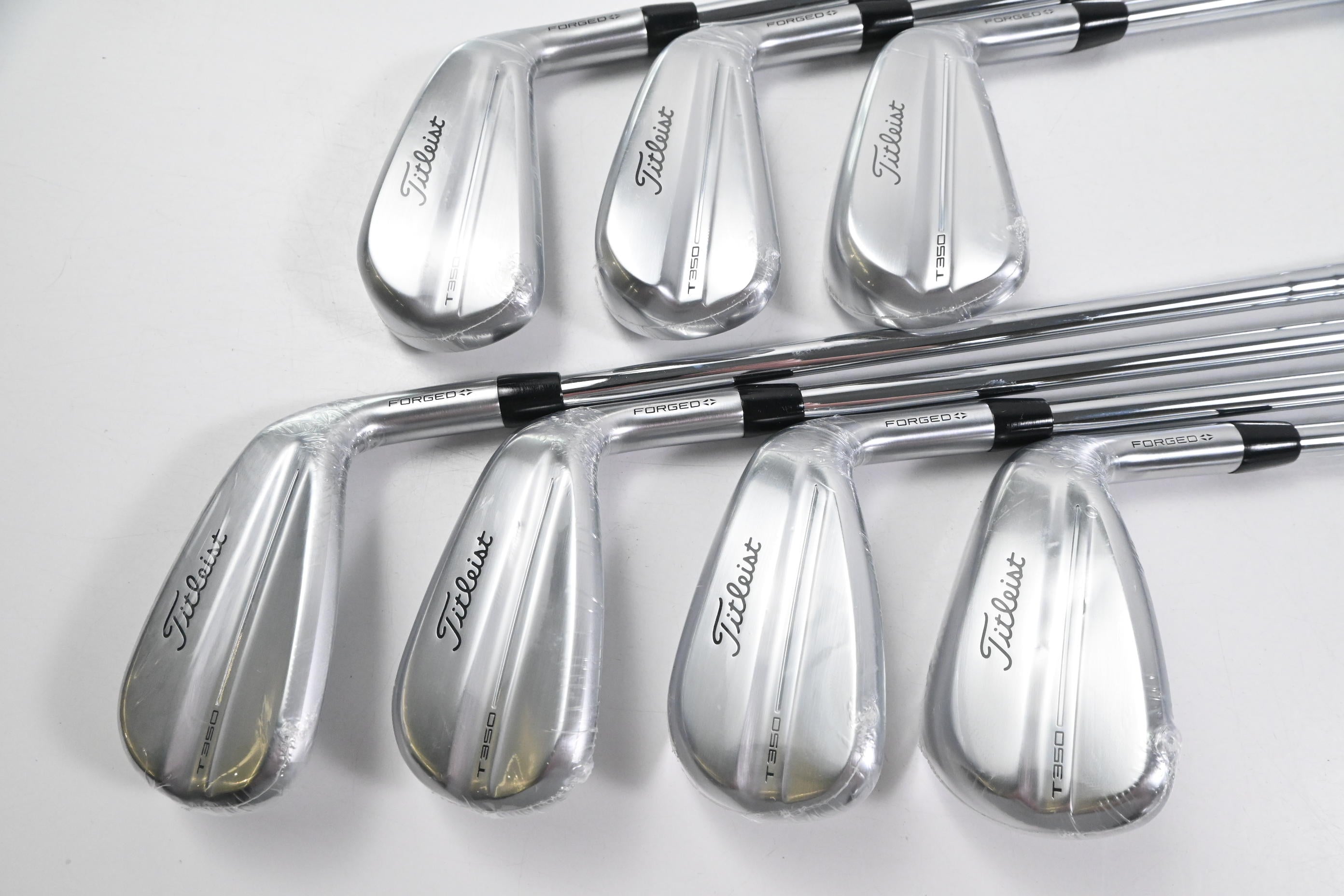Titleist T350 2025 Irons / 5-PW+GW / Stiff Flex AMT Red Shafts