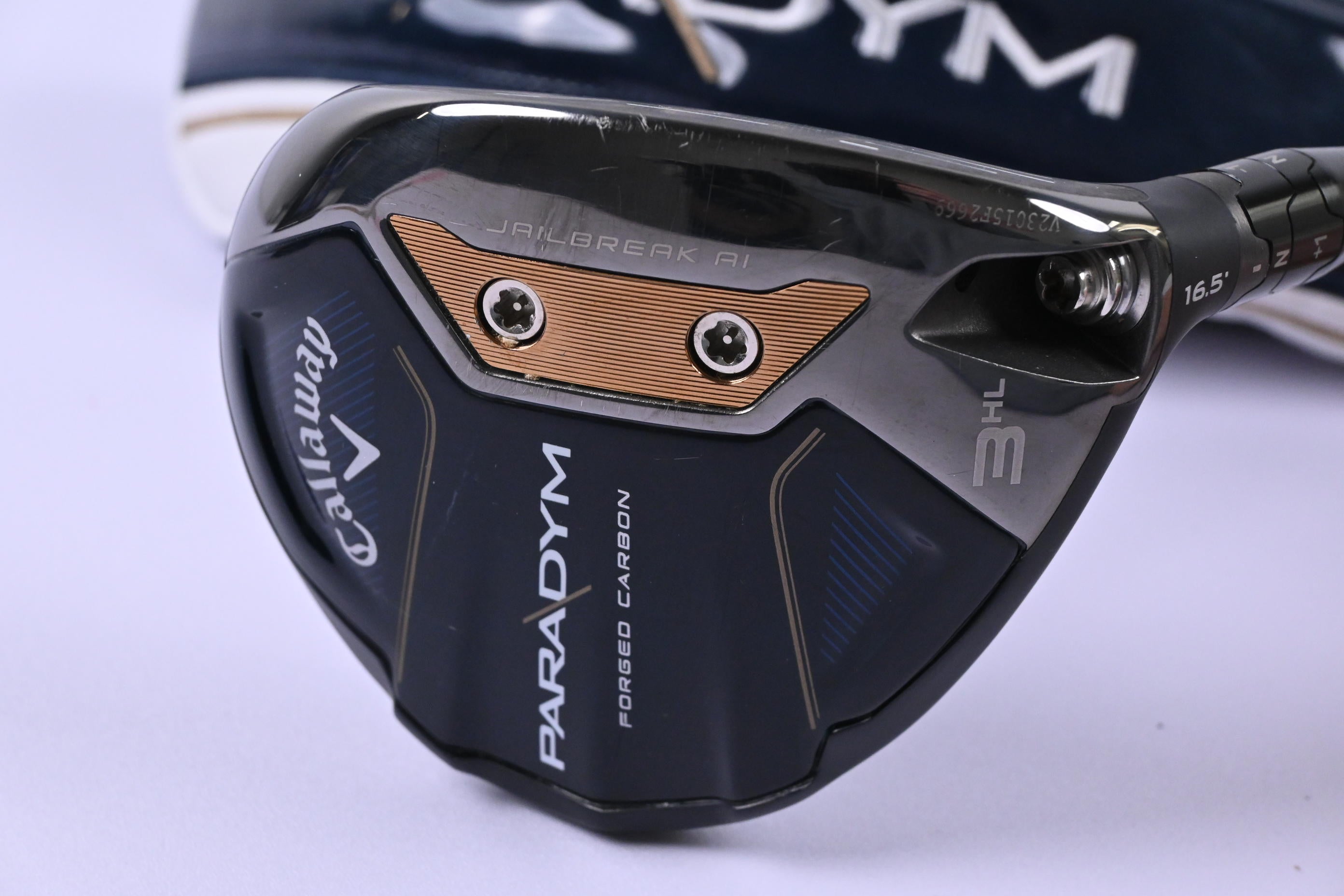 Callaway Paradym #3 Wood / 16.5 Degree / Regular Flex HZRDUS Gen4 Silver 60