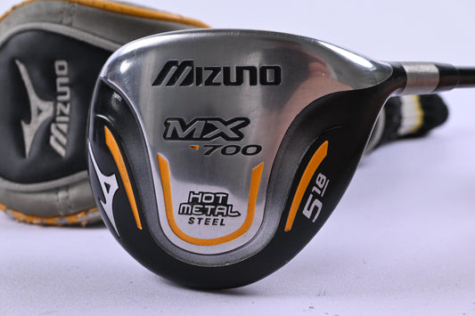 Mizuno MX-700 #5 Wood / 18 Degree / Regular Flex Mizuno Exsar FS4 60
