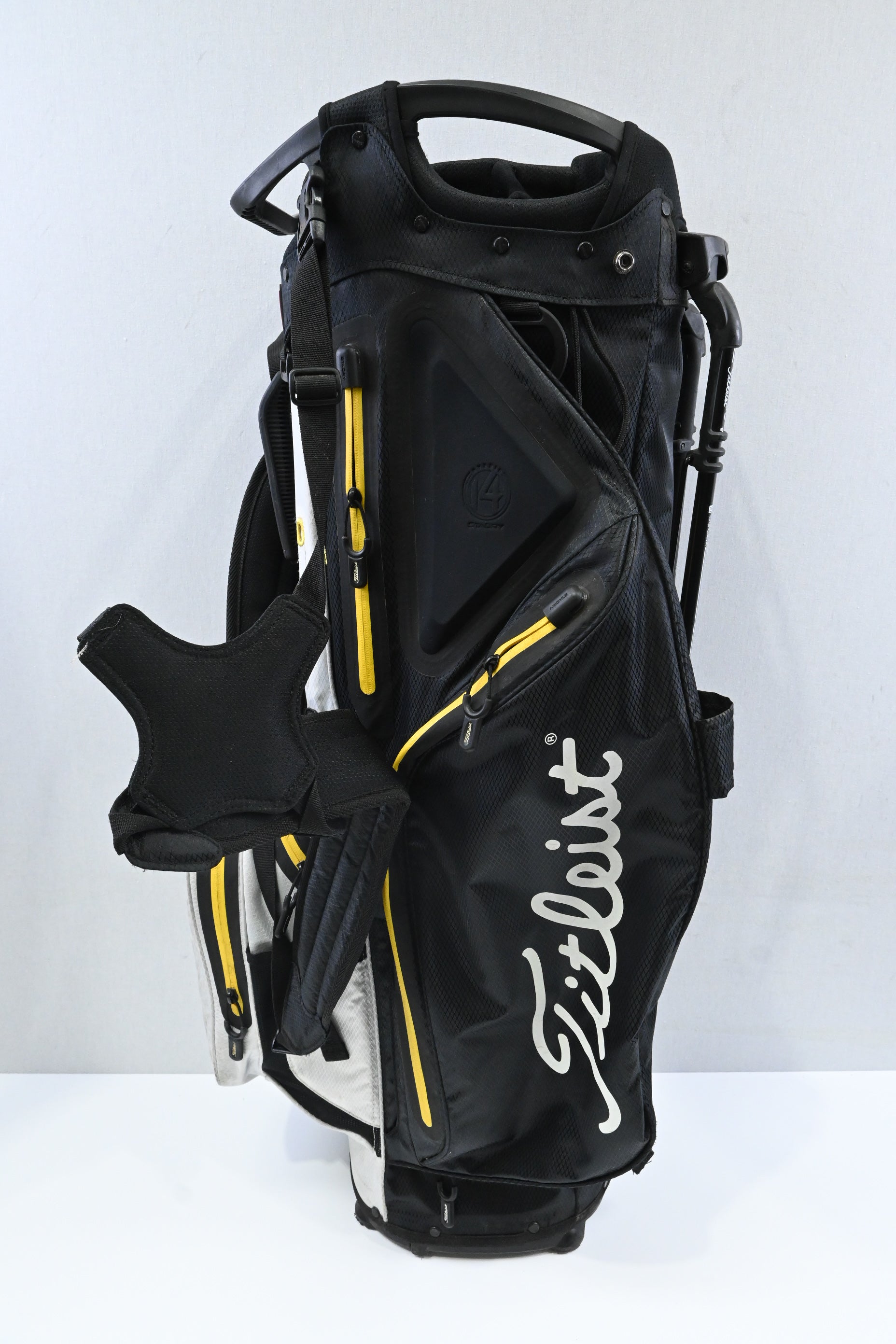 Titleist StaDry Stand Bag / 14-Way / Black, Grey, Yellow