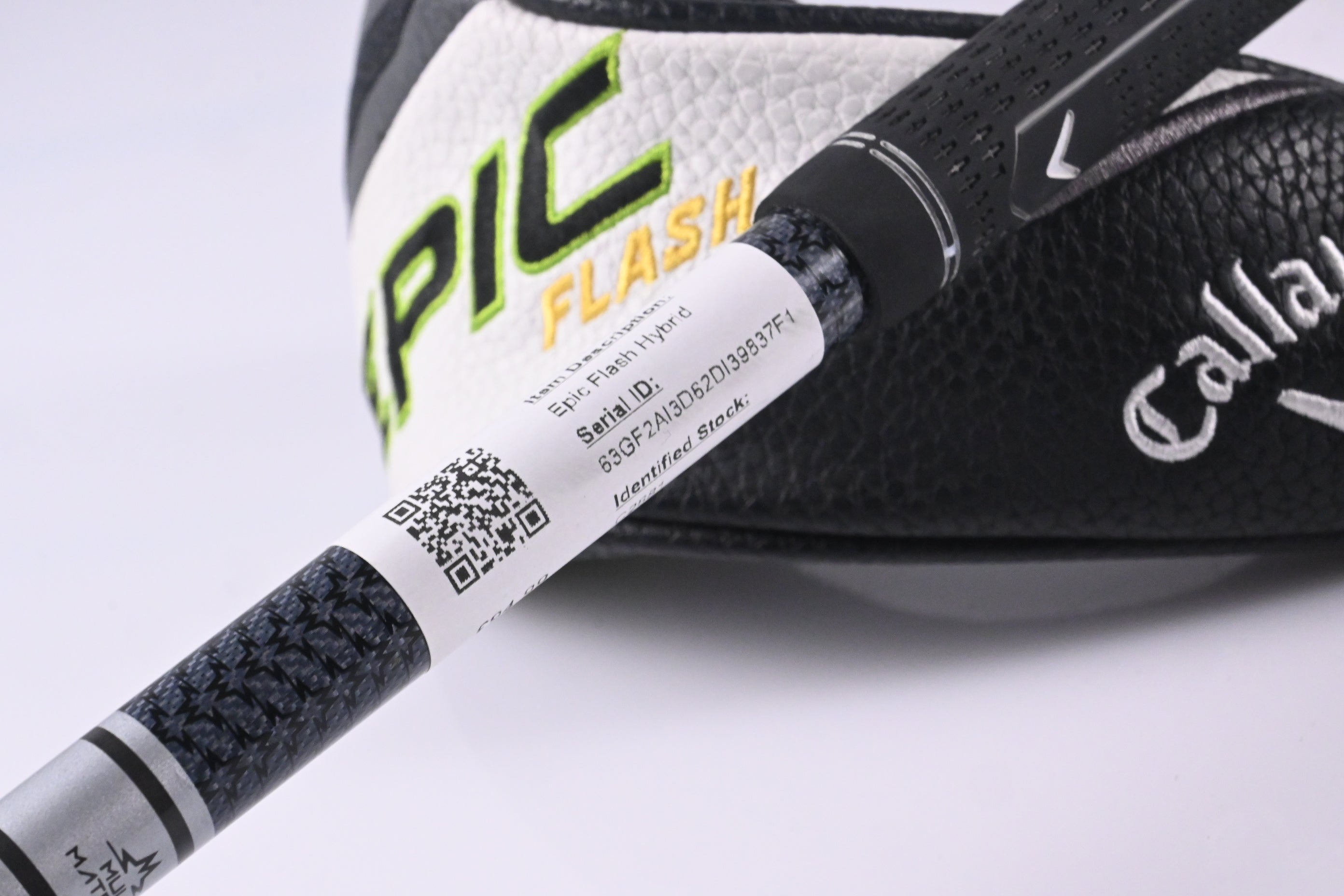 Left Hand Callaway Epic Flash #4 Hybrid / 21 Degree / Regular Flex Tensei White