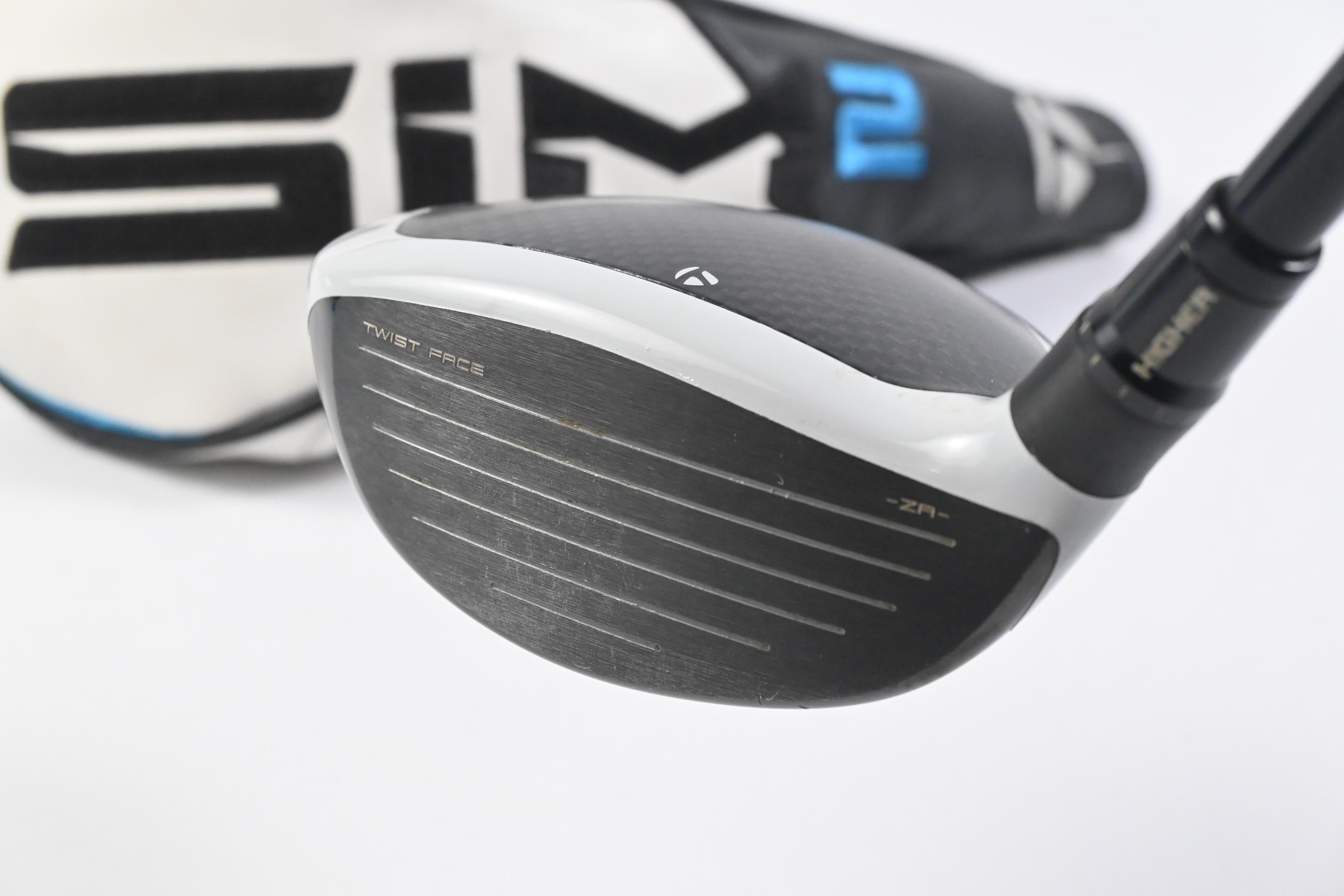 Taylormade SIM2 Ti #5 Wood / 19 Degree / Stiff Flex Hzrdus Smoke Black RDX 70