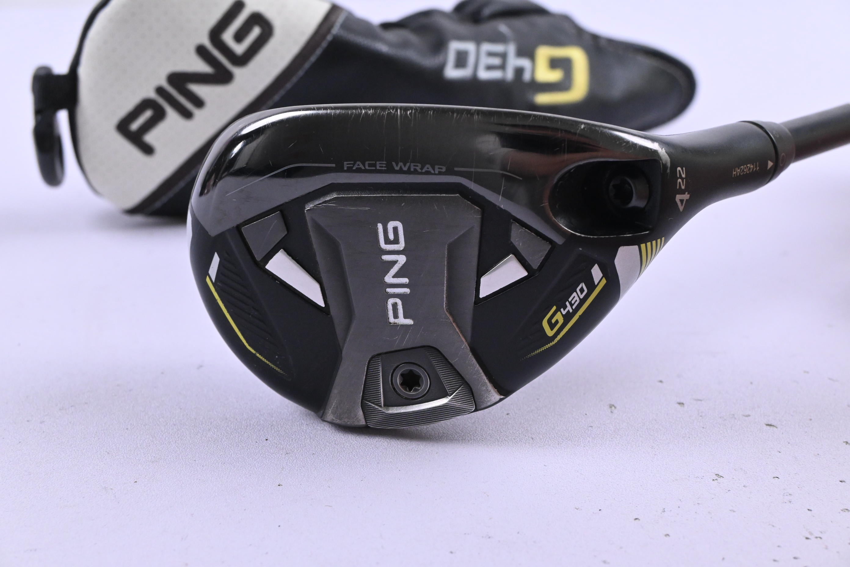 Ping G430 #4 Hybrid / 22 Degree / Regular Flex Ping Alta CB Black 70 Shaft