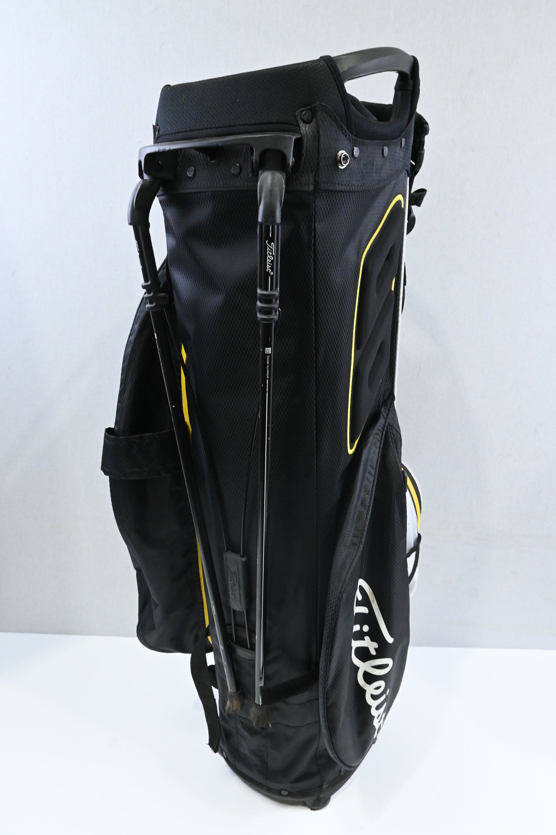 Titleist StaDry Stand Bag / 14-Way / Black, Grey, Yellow
