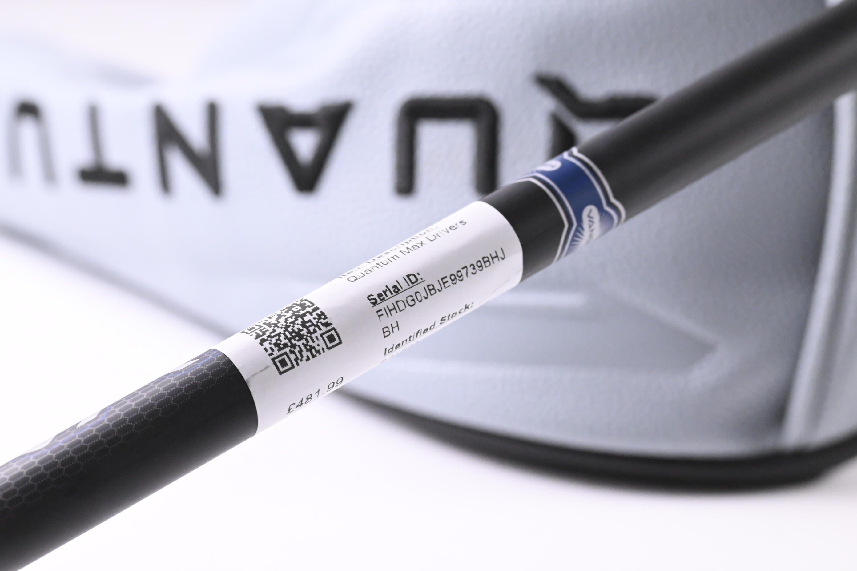 Callaway Quantum Max Driver / 12 Degree / Senior Flex Vanquish 4 Shaft