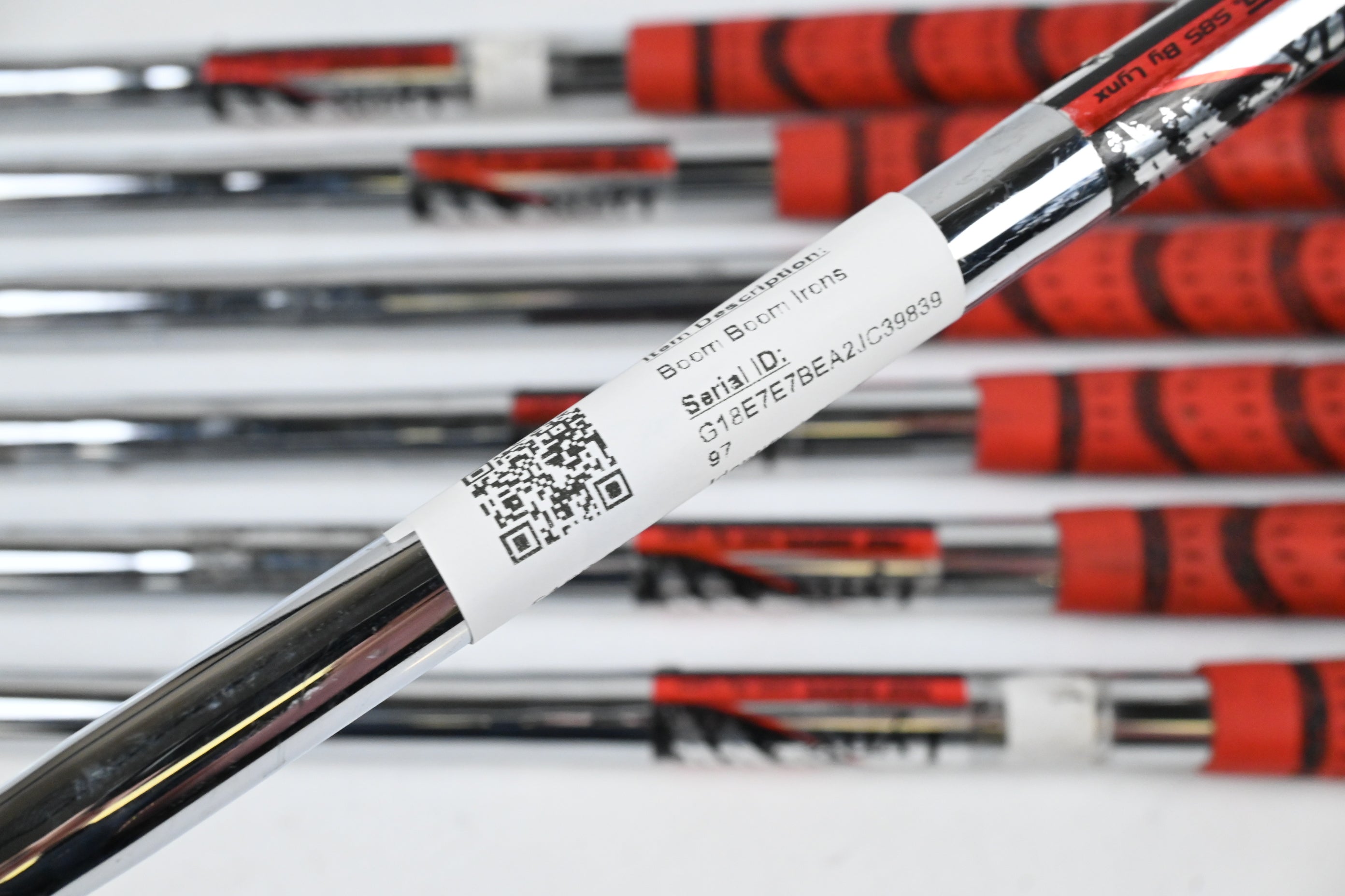 Lynx Boom Boom Irons / 4-PW / Regular Flex Lynx Boom Boom Shafts