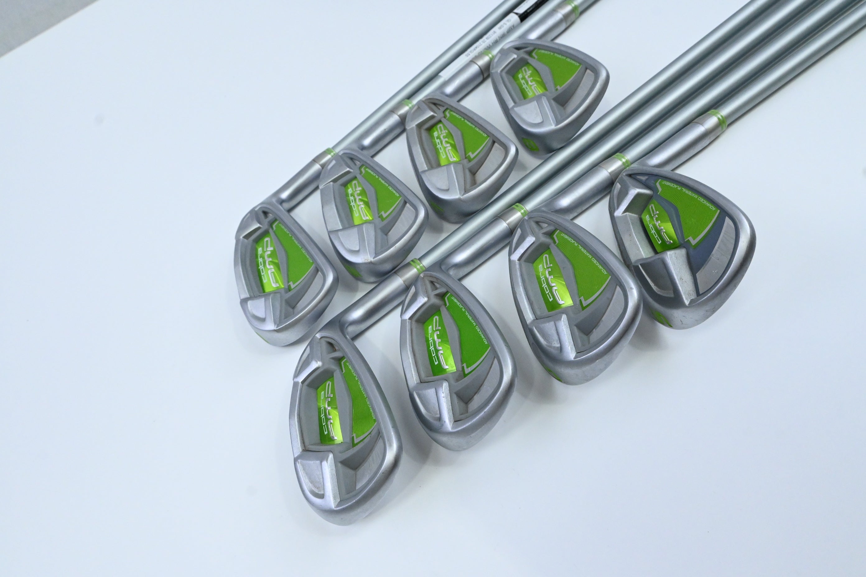 Ladies Cobra AMP Cell Irons / 5-PW+GW+SW / Ladies Flex Cobra AMP 50 Shafts