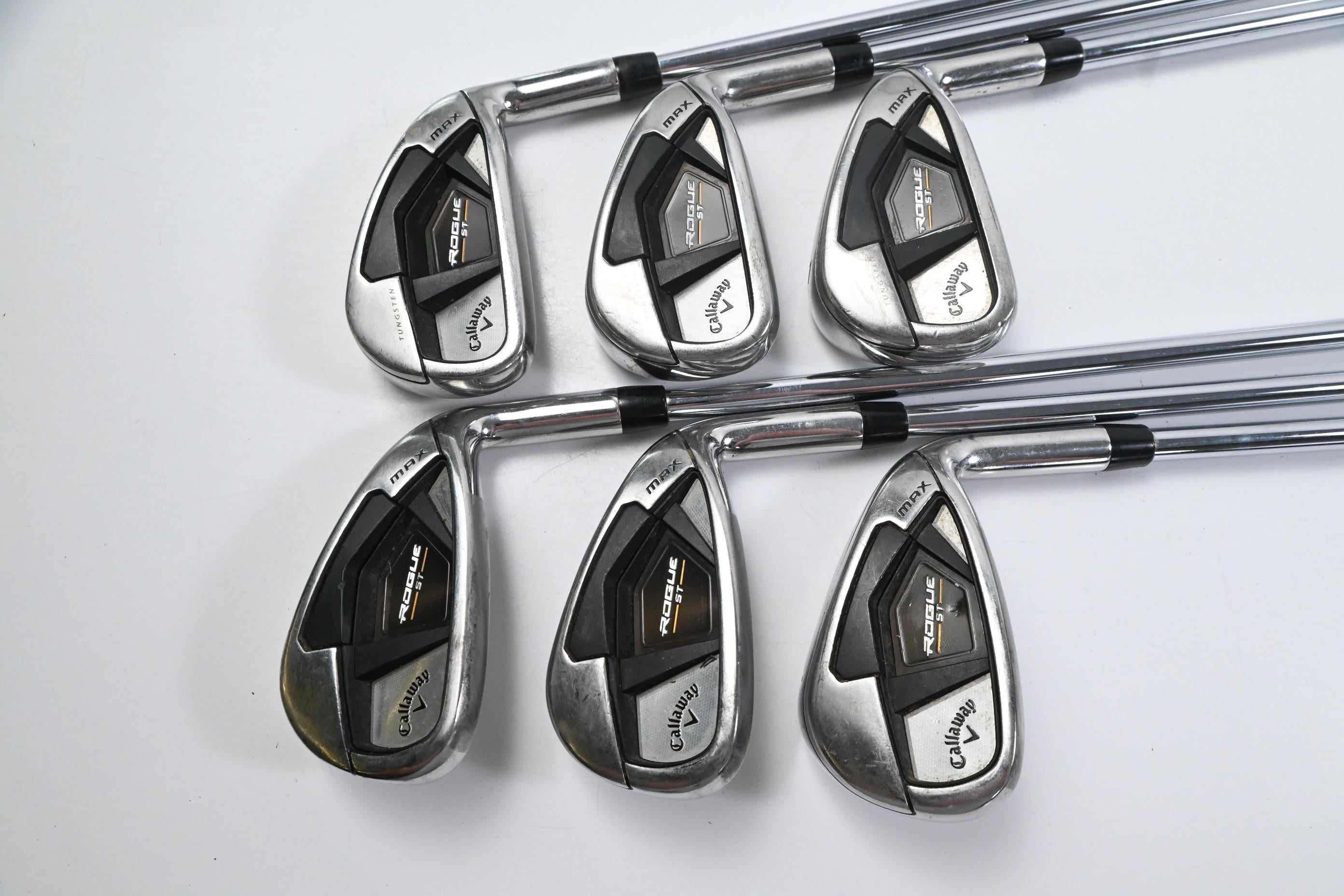 Callaway Rogue ST Max Irons / 5-PW / Regular Flex Elevate MPH 95 Shafts