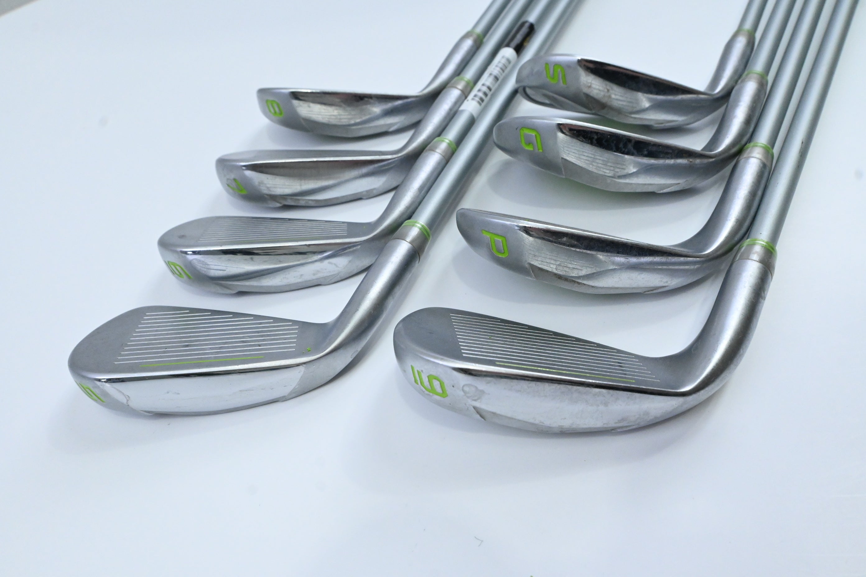 Ladies Cobra AMP Cell Irons / 5-PW+GW+SW / Ladies Flex Cobra AMP 50 Shafts