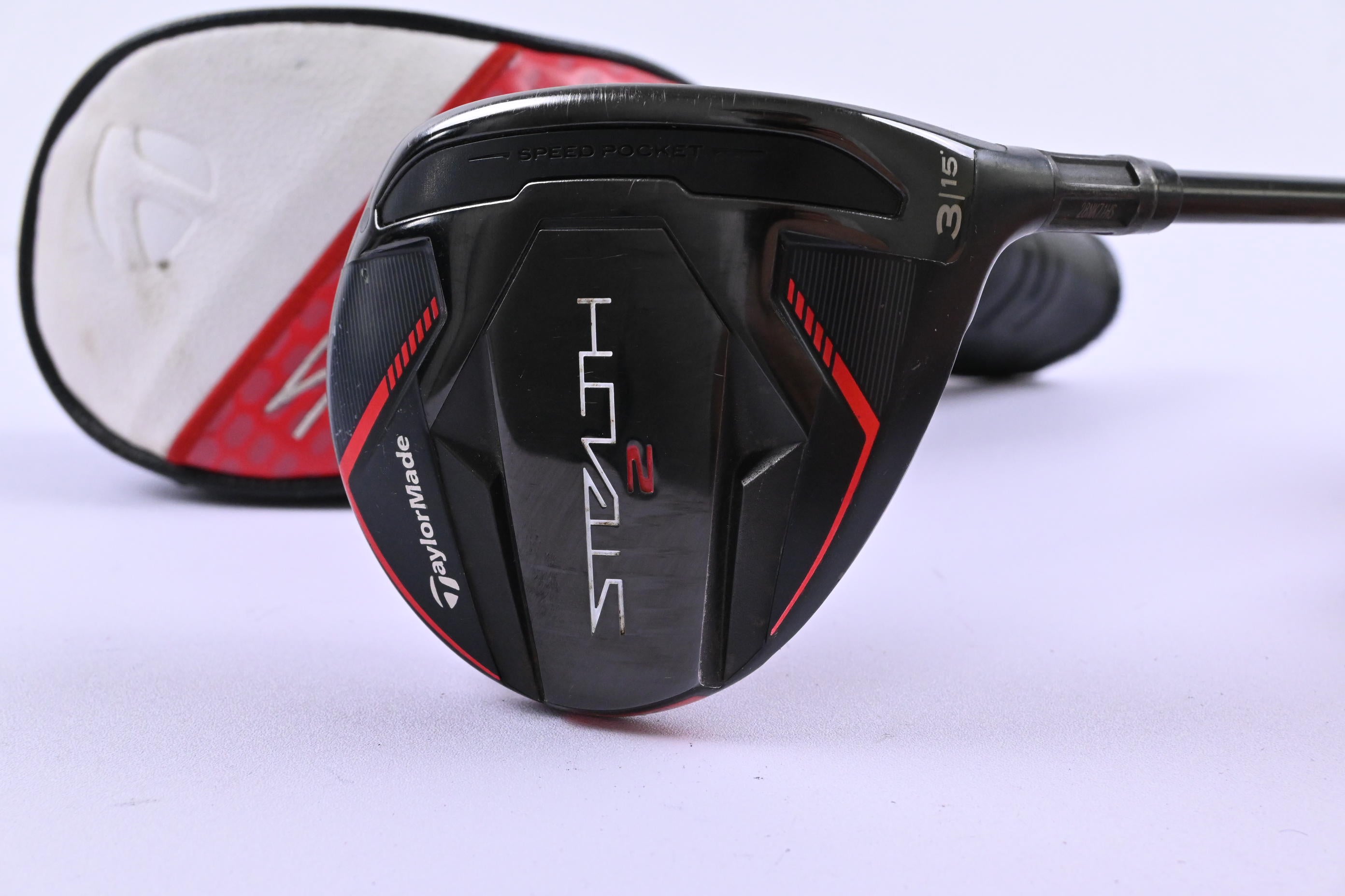 Taylormade Stealth 2 #3 Wood / 15 Degree / Regular Flex Fujikura Ventus TR Red 5