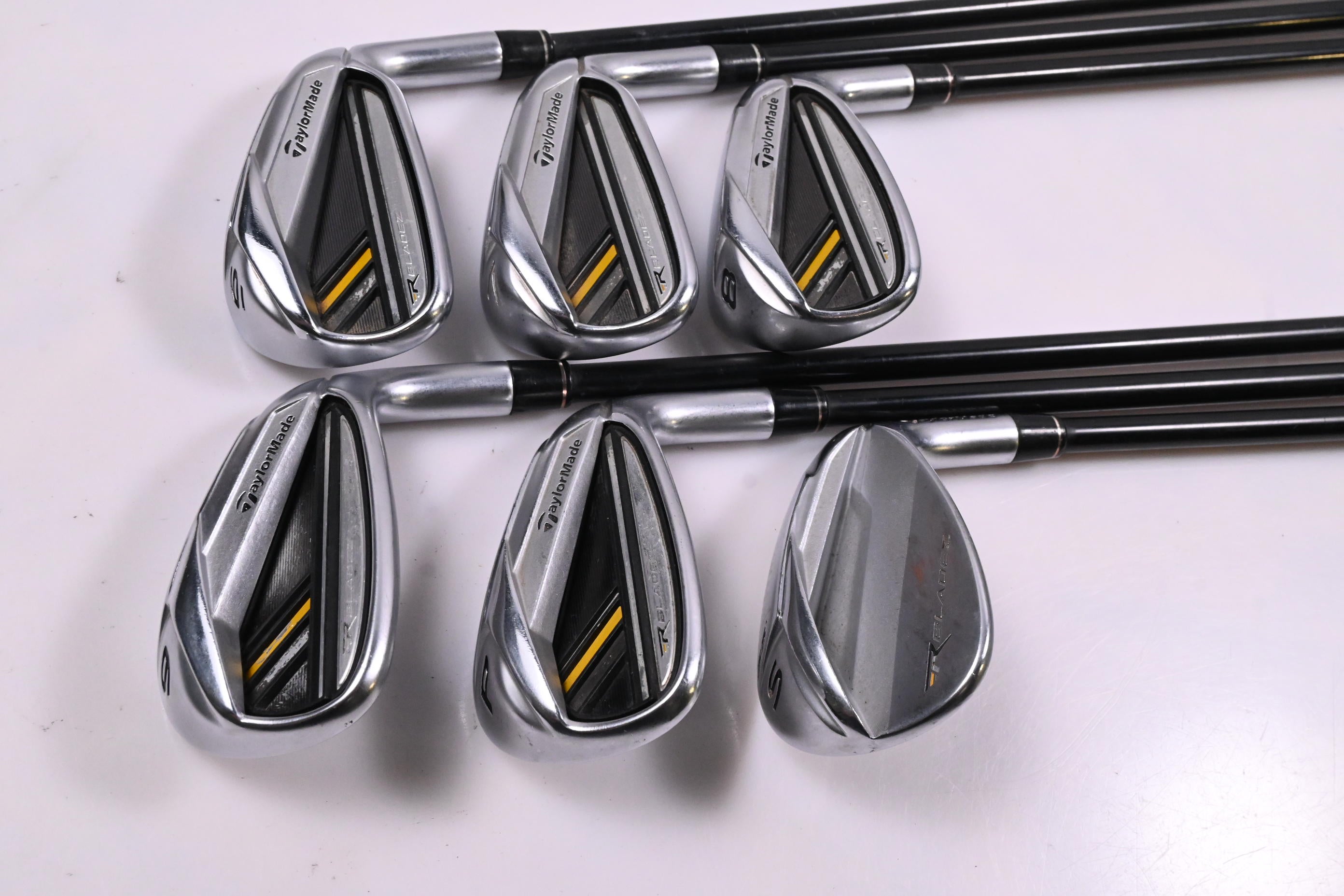 Taylormade Rocketbladez Irons / 6-PW+SW / Senior Flex RocketFuel 65 Shafts