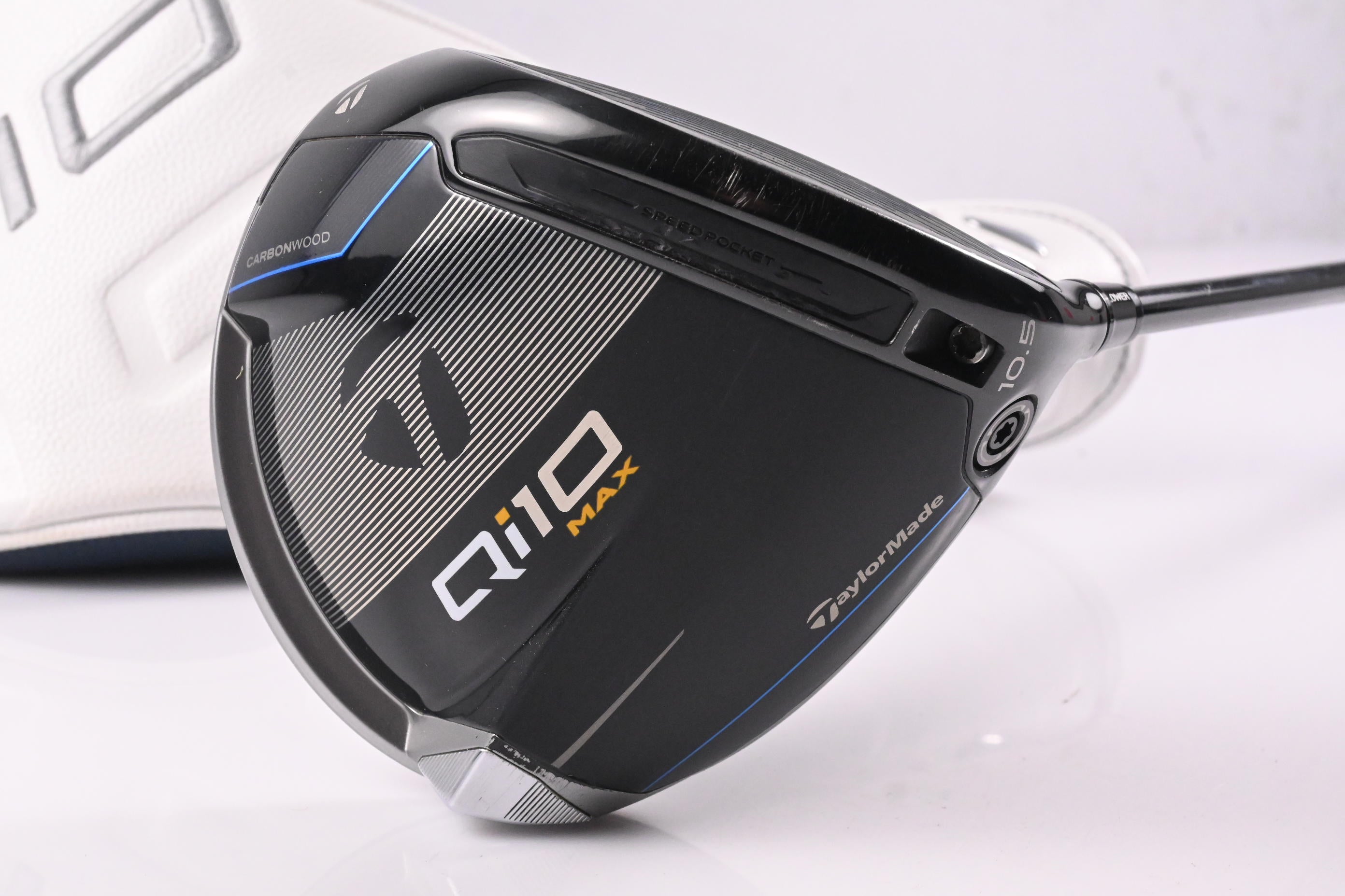 Taylormade Qi10 Max Driver / 10.5 Degree / X-Flex HZRDUS Black 70 Shaft