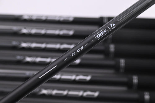 Taylormade Qi Max HL Irons / 5-PW+AW+SW / Regular Flex KBS MAX HL 50 Shafts