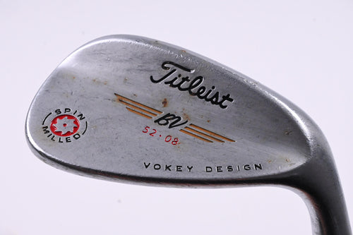 Titleist Vokey Spin Milled 2009 Gap Wedge / 52 Degree / Wedge Flex Vokey Design