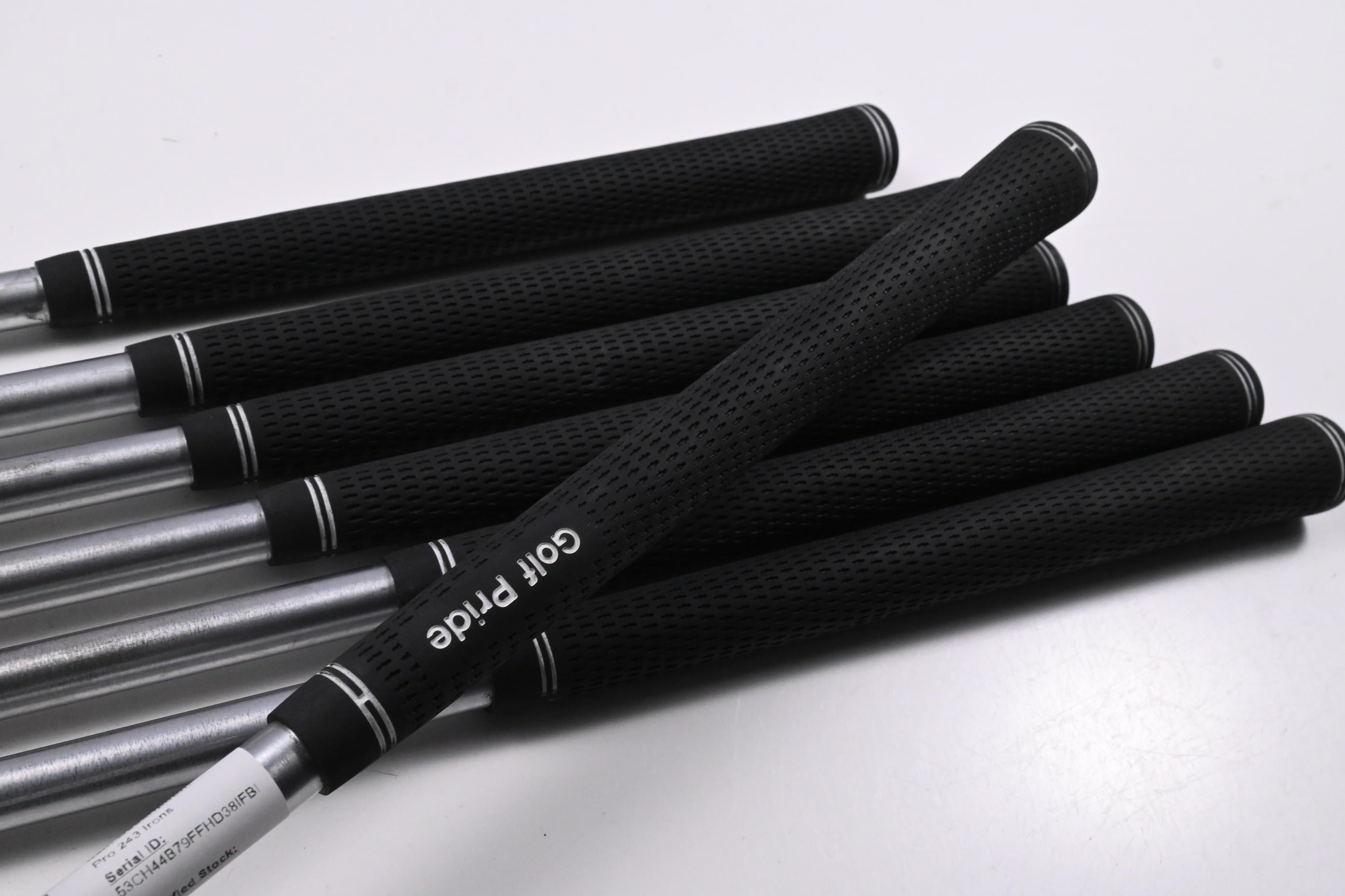 Mizuno Pro 243 Irons / 4-PW / X-Flex KBS Tour C-Taper 130 Shafts