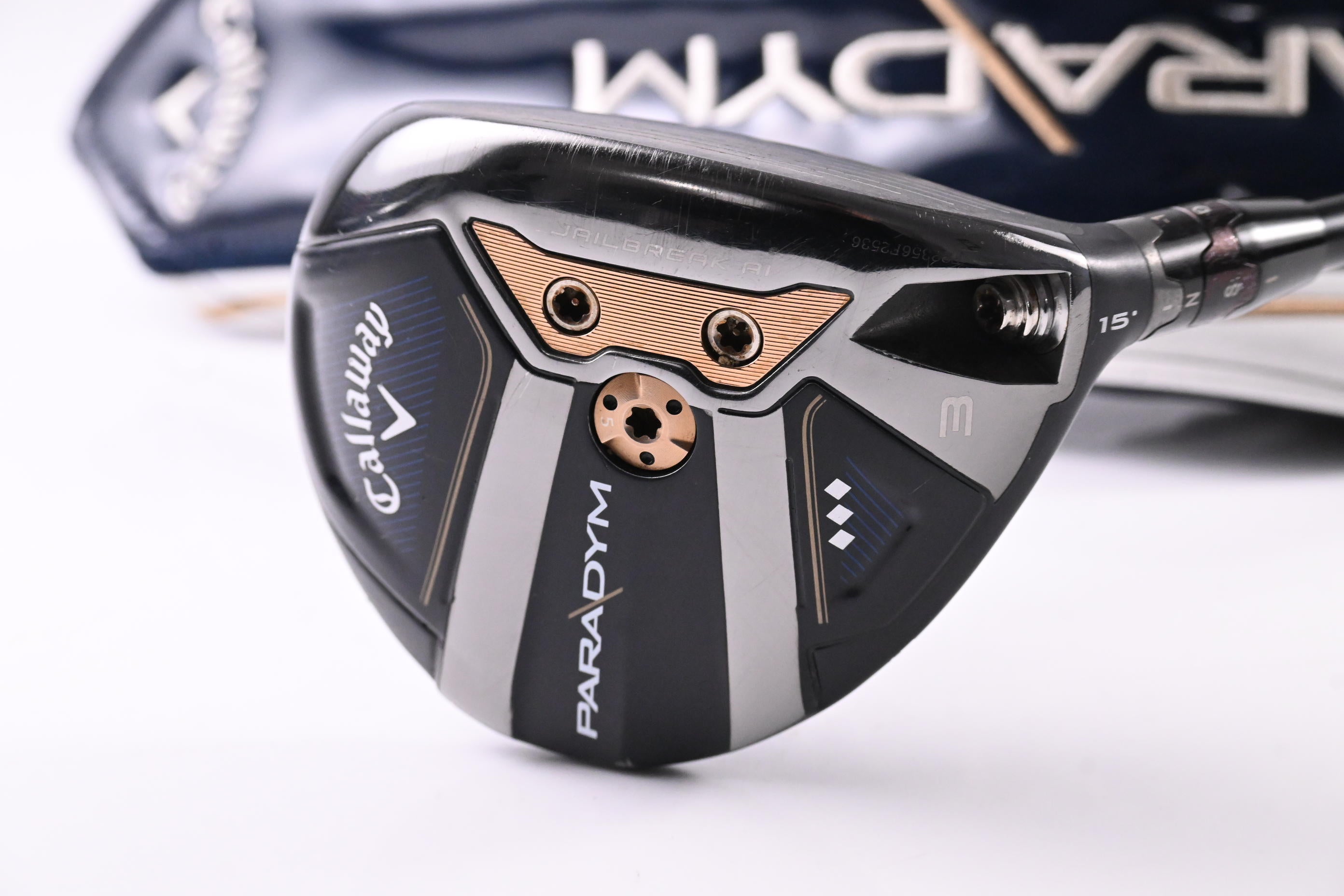 Callaway Paradym Triple Diamond #3 Wood / 15 Degree / Stiff Flex HZRDUS Yellow