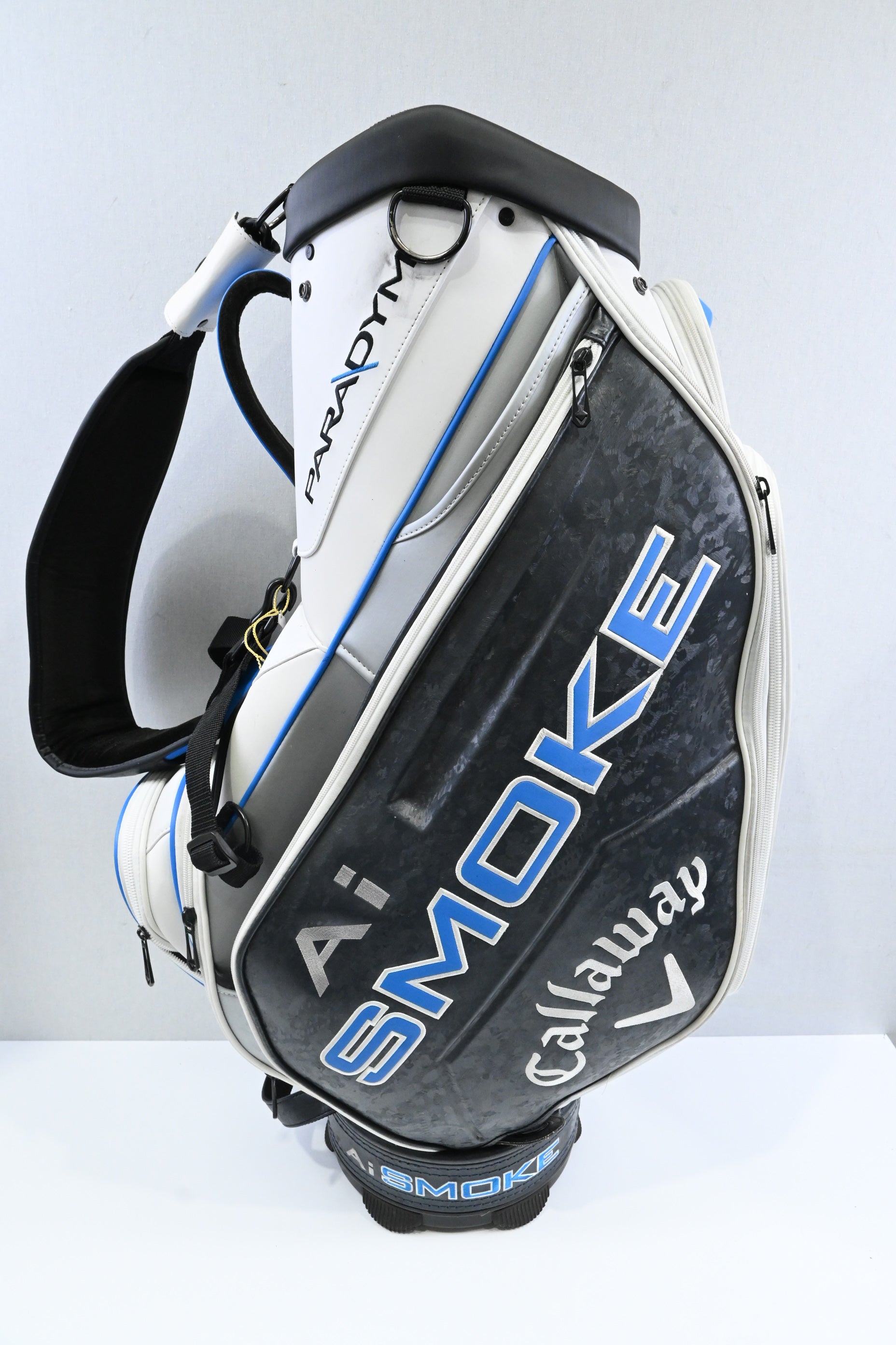 Callaway Paradym Ai Smoke Tour Bag / 6-Way / White, Grey, Blue