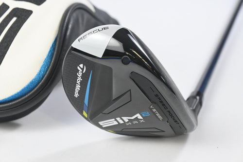 Taylormade SIM2 Max #4 Hybrid / 22 Degree / Stiff Flex Ventus Blue 7 Shaft