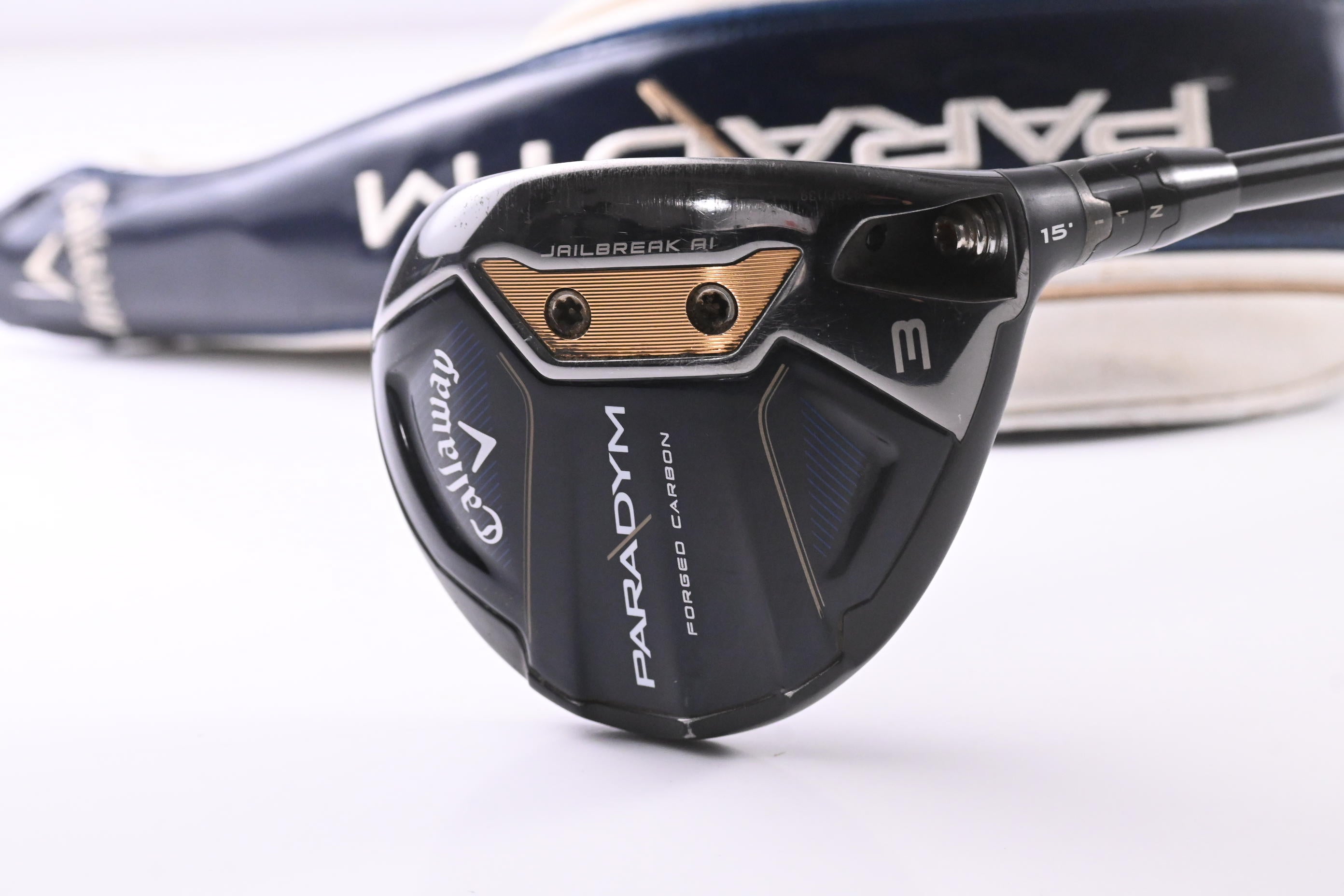 Callaway Paradym #3 Wood / 15 Degree / Stiff Flex HZRDUS Gen4 Black 70 Shaft