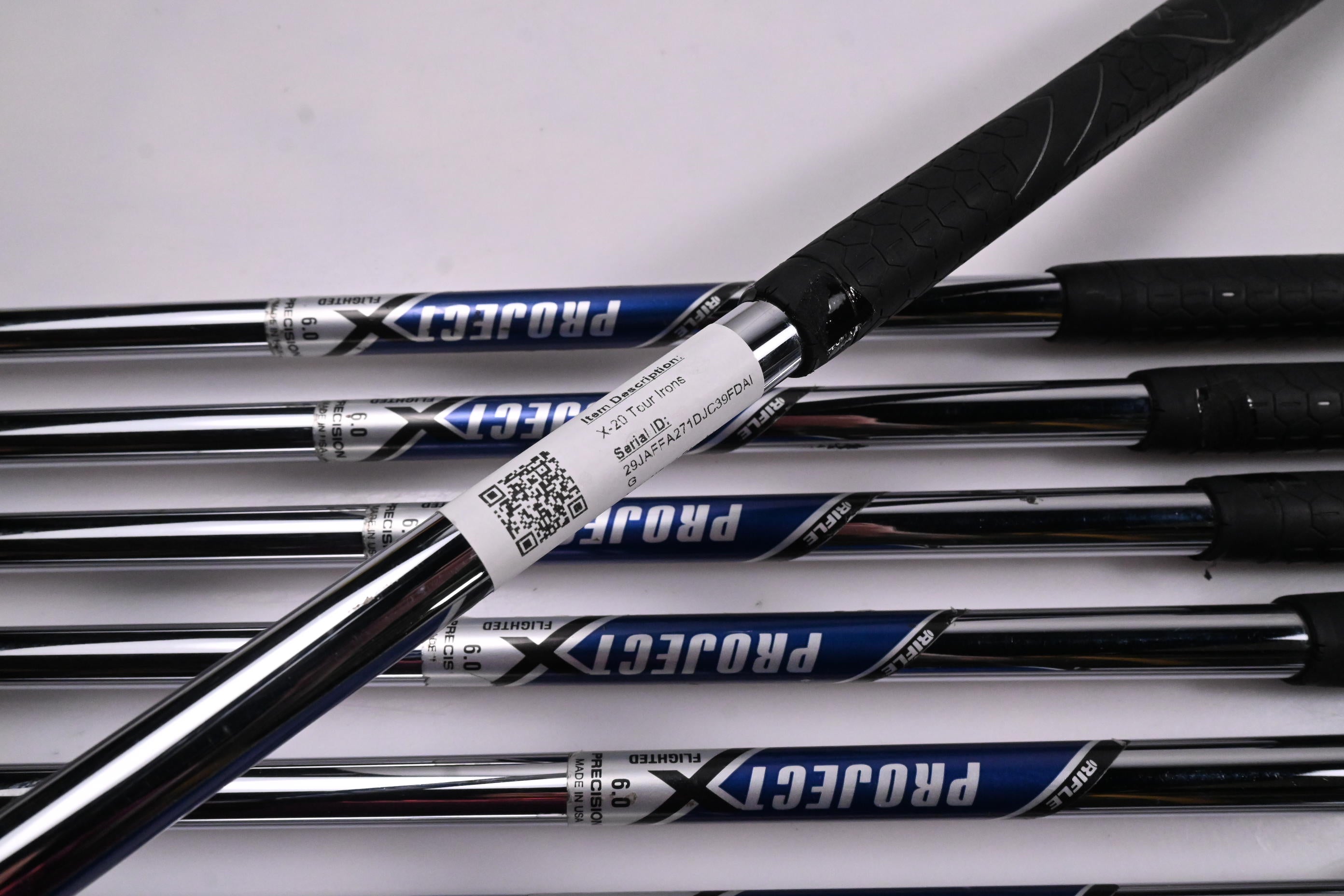 Callaway X-20 Tour Irons / 3-PW / Stiff Flex Project X Flighted Shafts