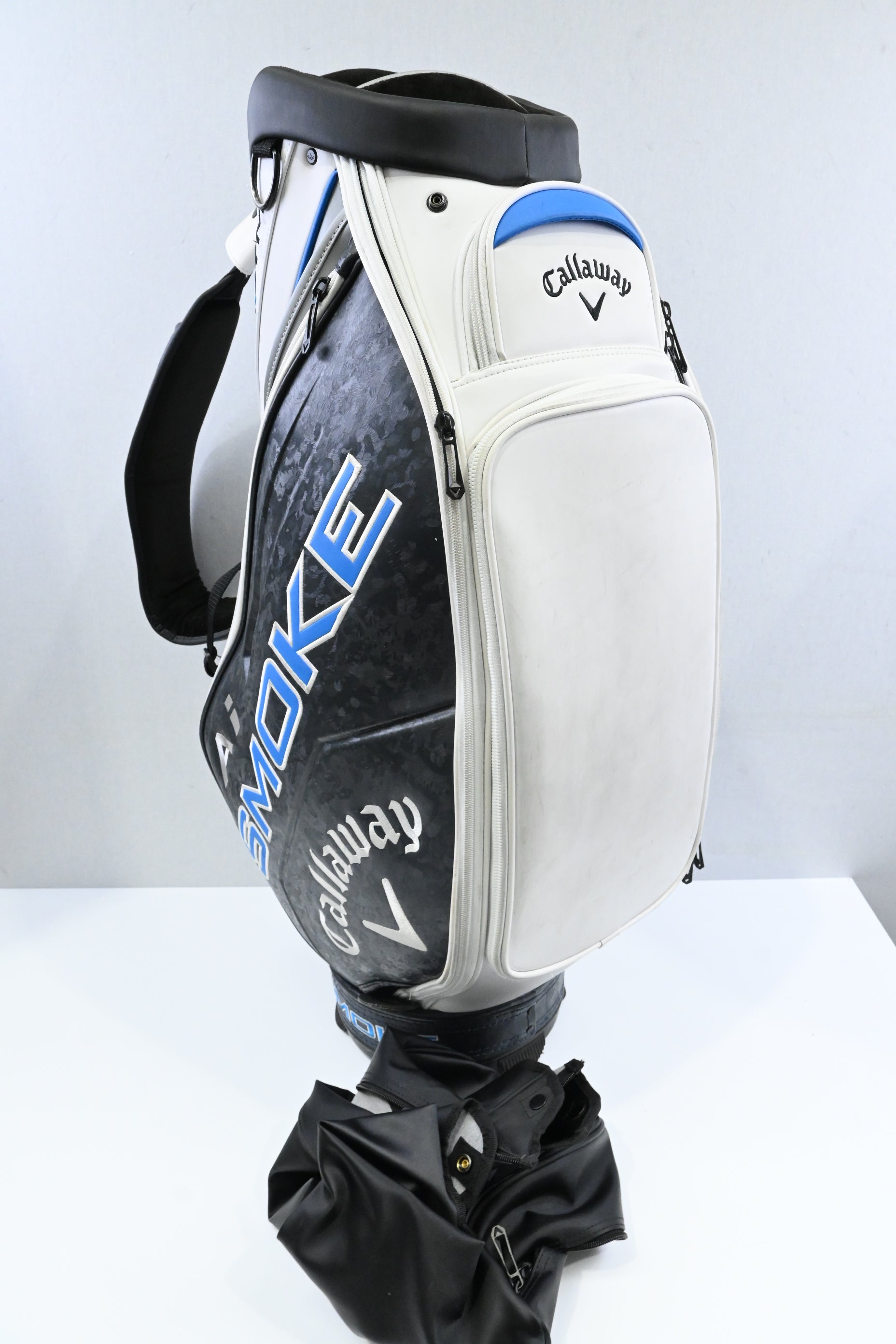Callaway Paradym Ai Smoke Tour Bag / 6-Way / White, Grey, Blue
