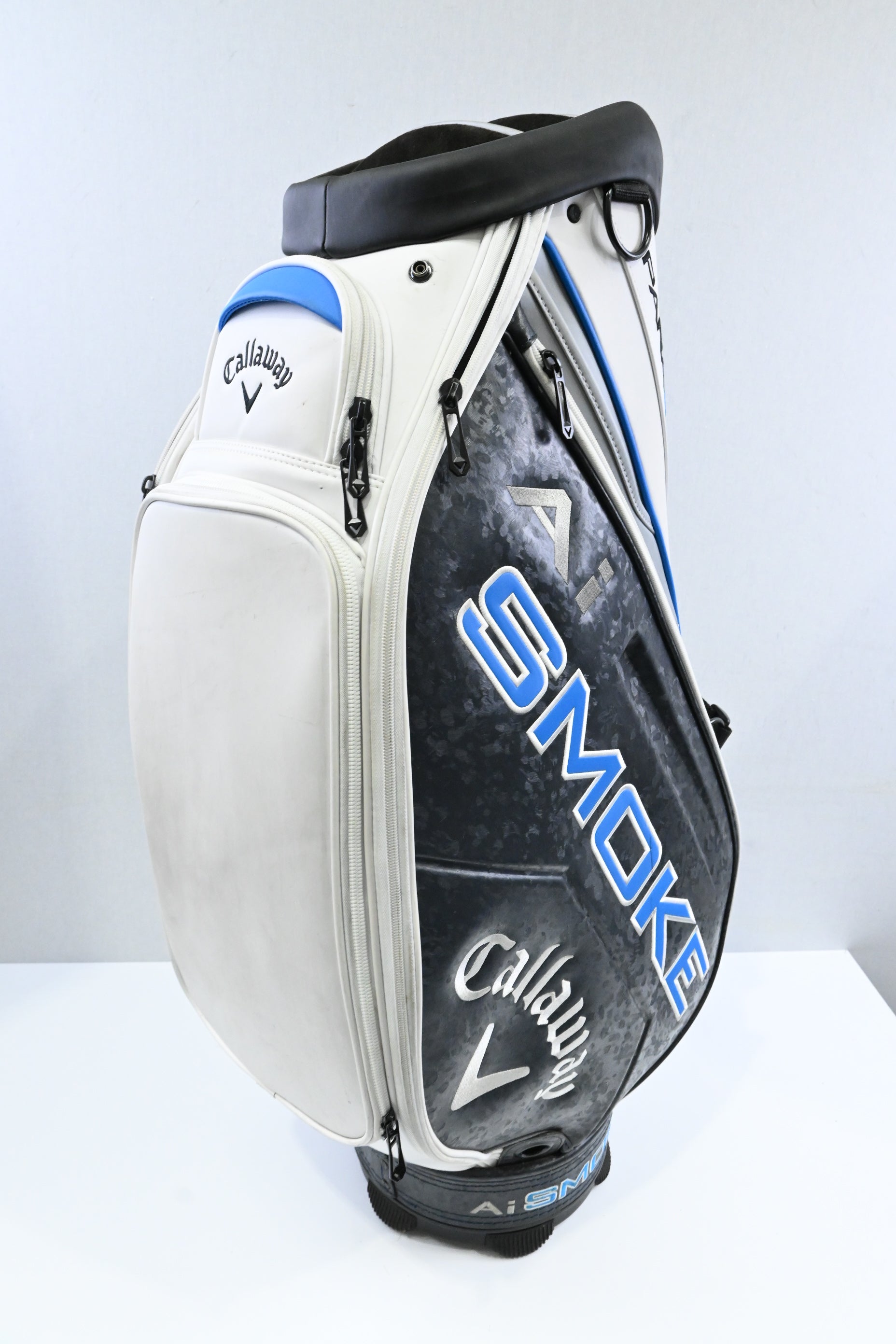 Callaway Paradym Ai Smoke Tour Bag / 6-Way / White, Grey, Blue