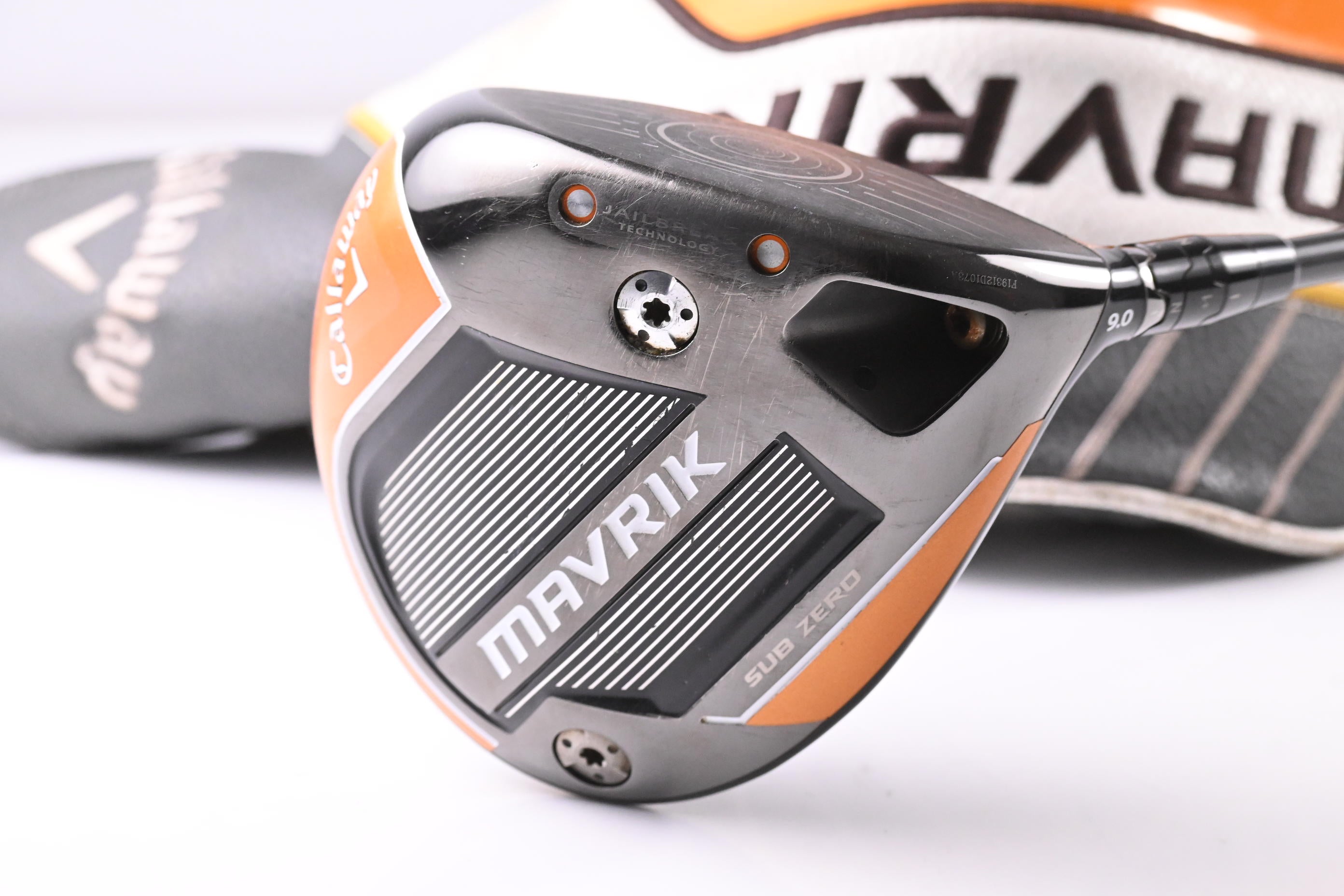 Callaway Mavrik Sub Zero Driver / 9 Degree / Stiff Flex Even Flow Riptide 50
