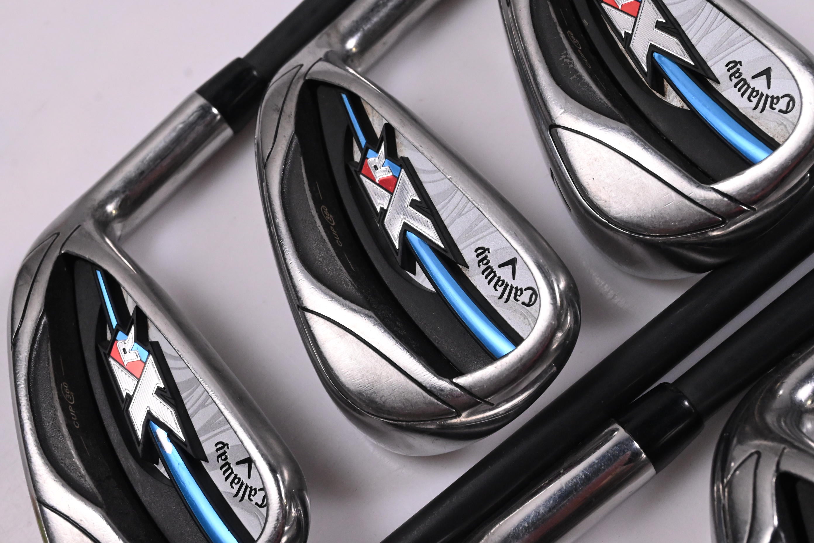 Ladies Callaway XR OS Irons / 5-PW+SW / Ladies Flex Bassara 50 Shafts