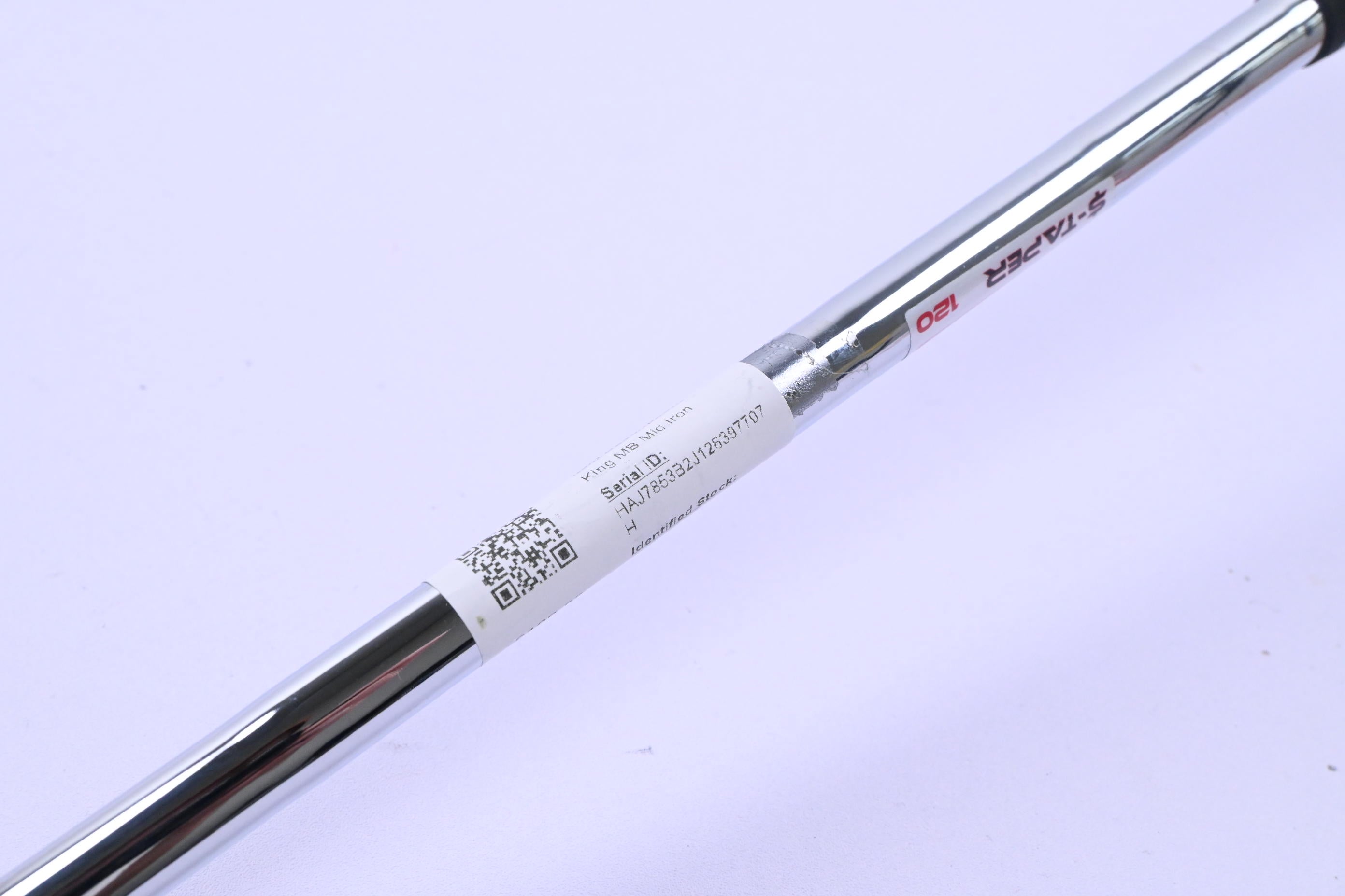 Cobra King MB #7 Iron / Stiff Flex KBS $-Taper 120 Shaft