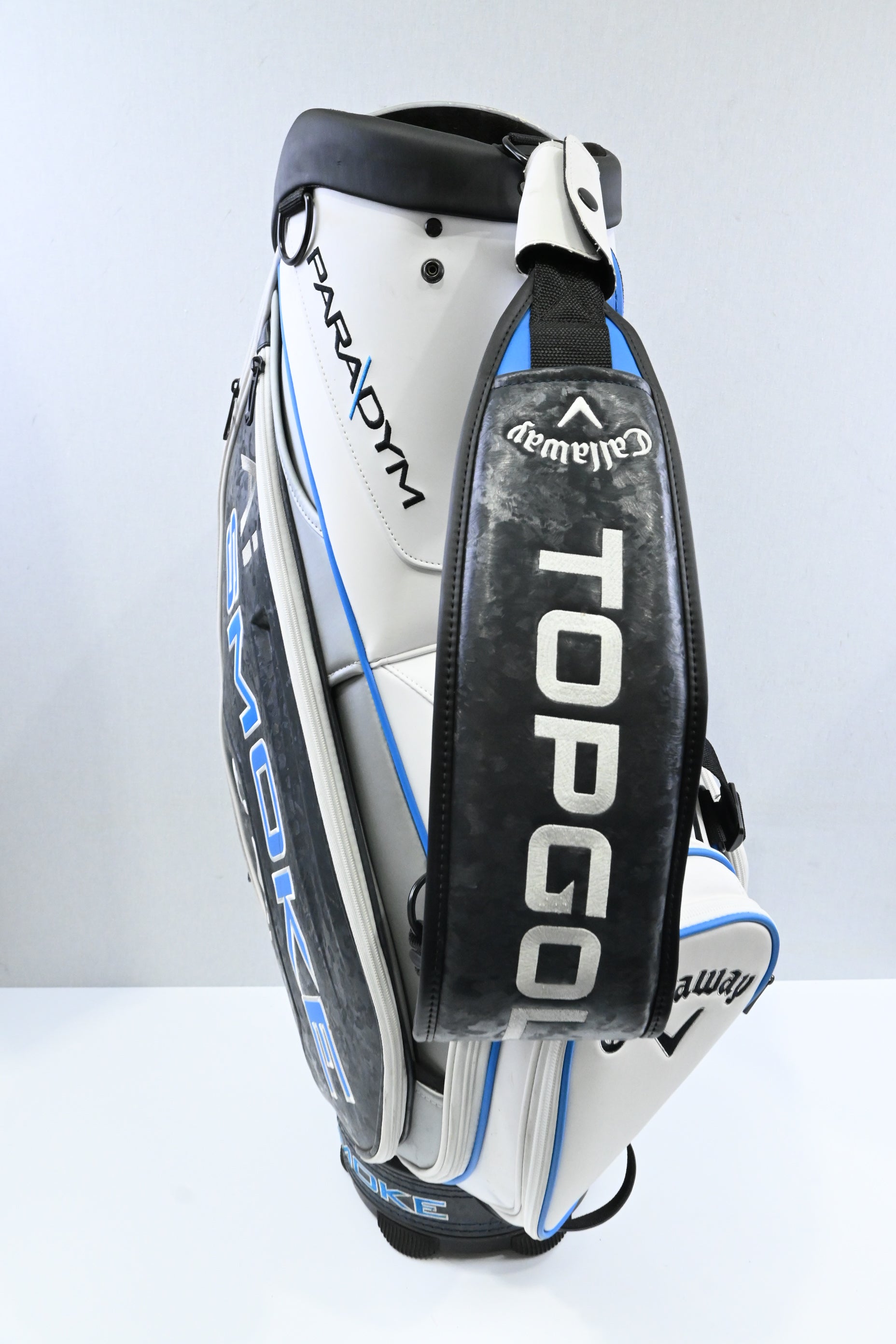 Callaway Paradym Ai Smoke Tour Bag / 6-Way / White, Grey, Blue