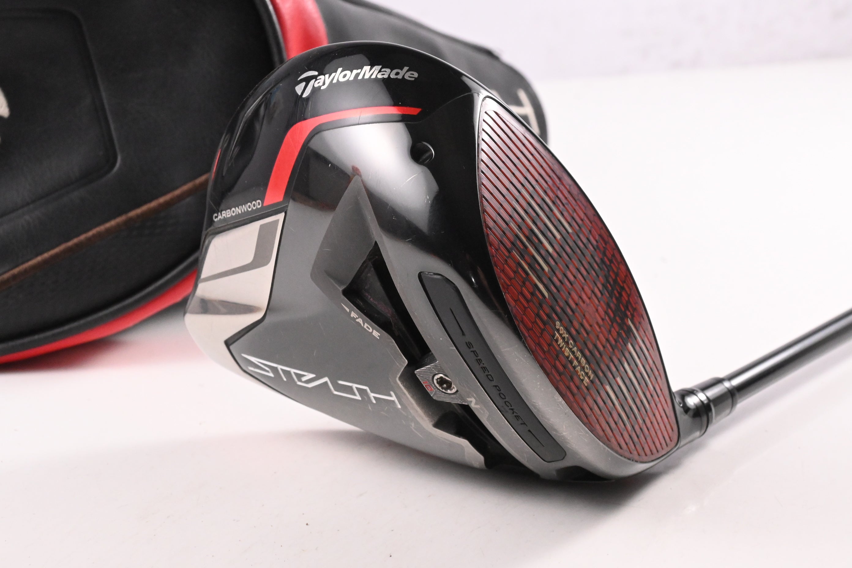 Taylormade Stealth Plus Driver / 9 Degree / Stiff Flex HZRDUS RDX Smoke Red 60