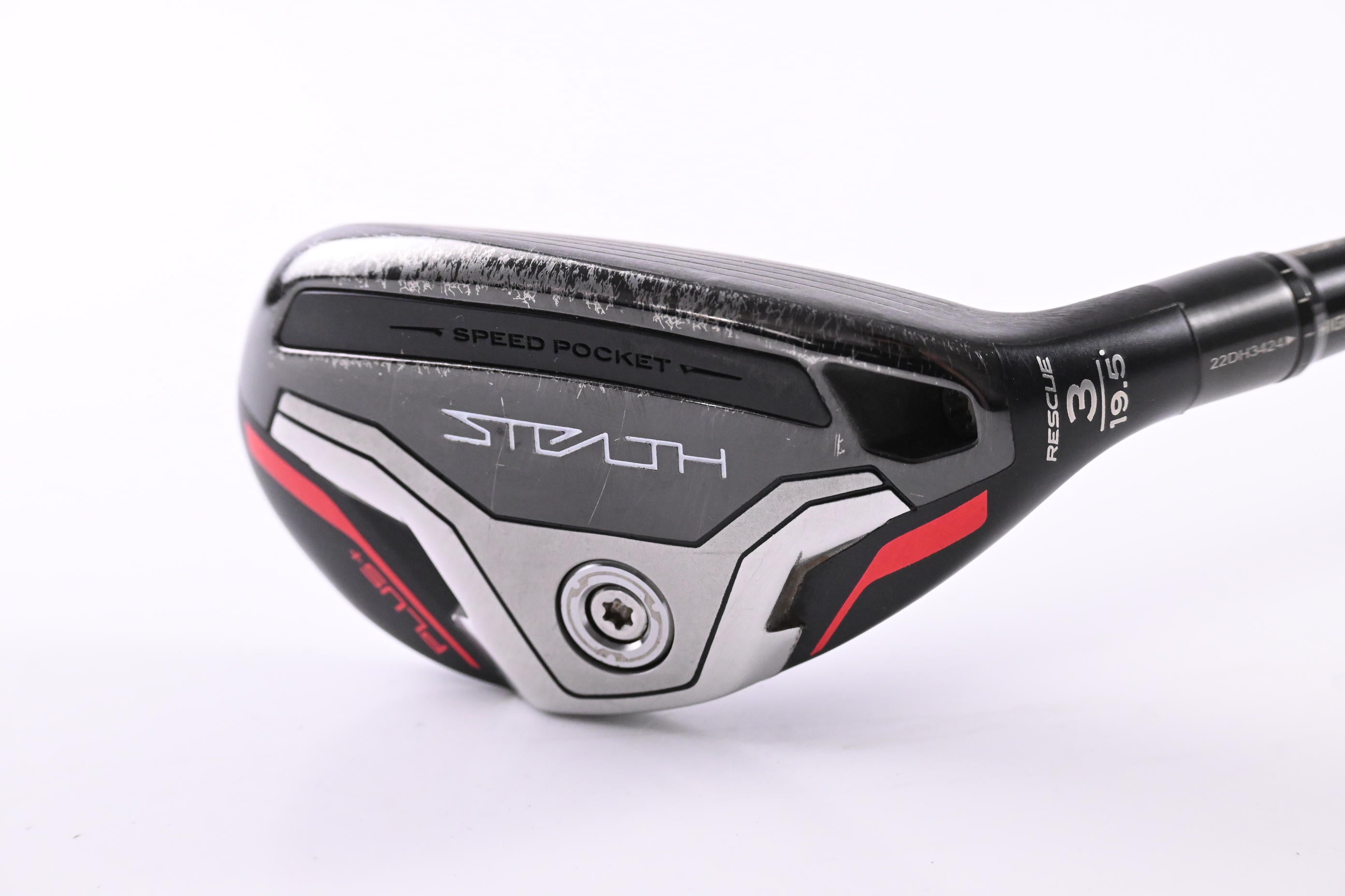 Taylormade Stealth Plus #3 Hybrid / 19.5 Degree / Stiff Flex HZRDUS Smoke RDX