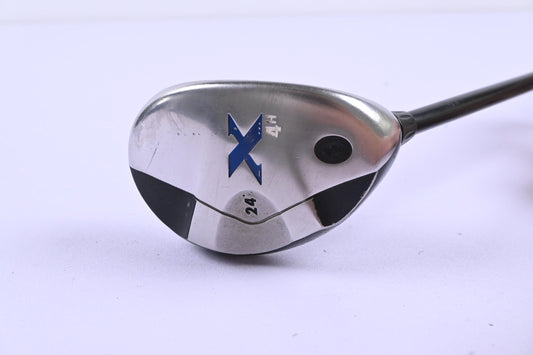 Callaway X #4 Hybrid / 24 Degree / Senior Flex Callaway 80 Shaft