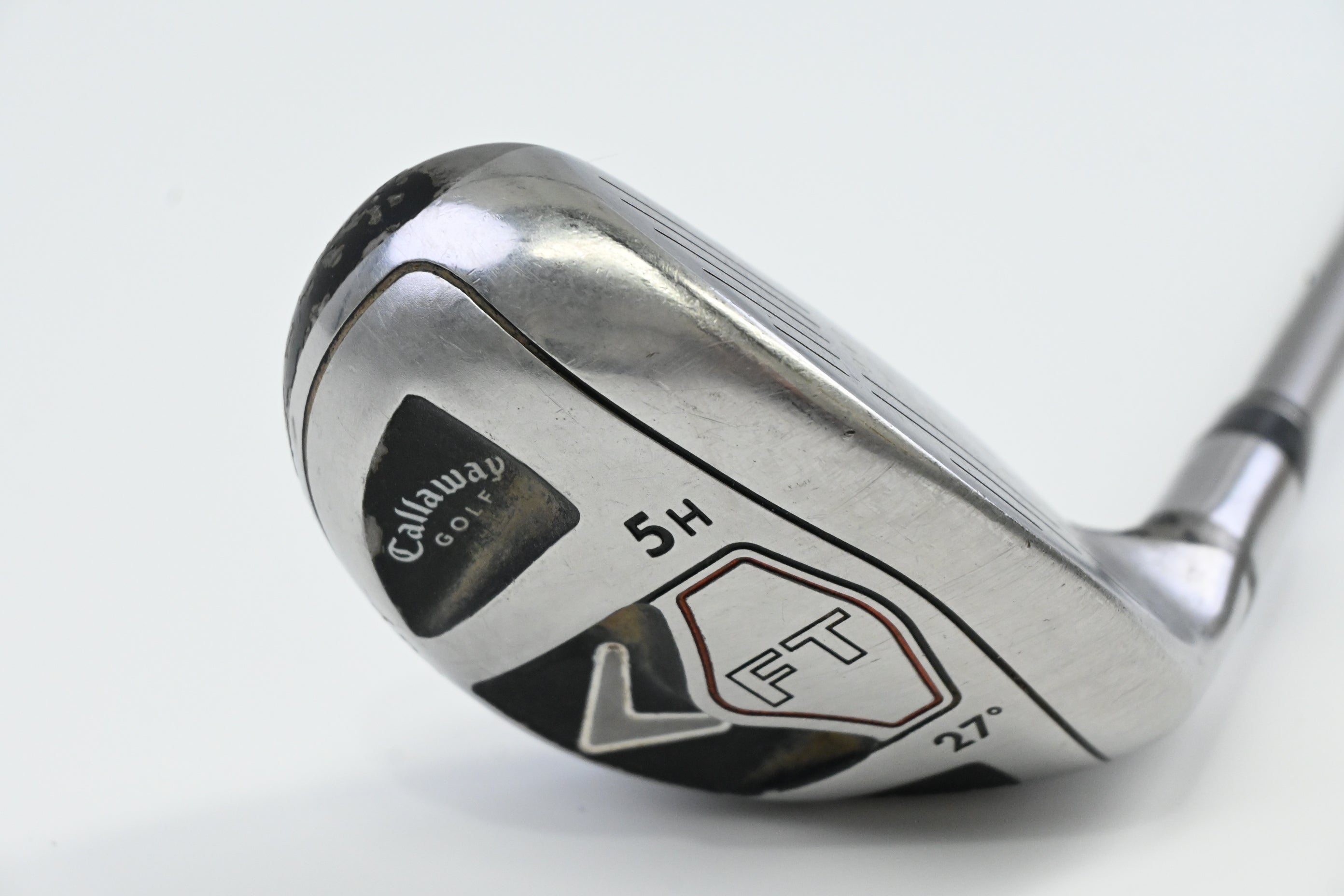 Ladies Callaway FT #5 Hybrid / 27 Degree / Ladies Flex Fujikura Fit-On M Shaft