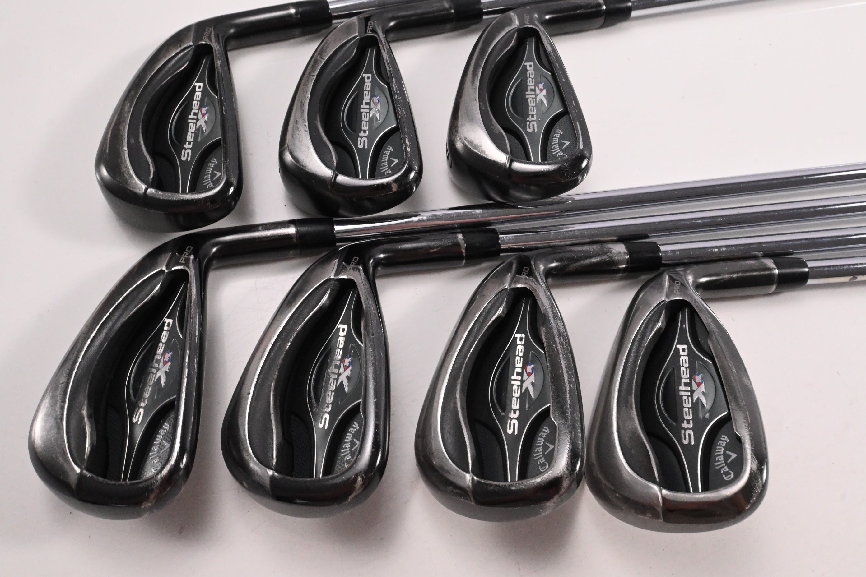 Callaway Steelhead XR Pro Irons / 4-PW / Stiff Flex XP 105 ST15 S300 Shafts