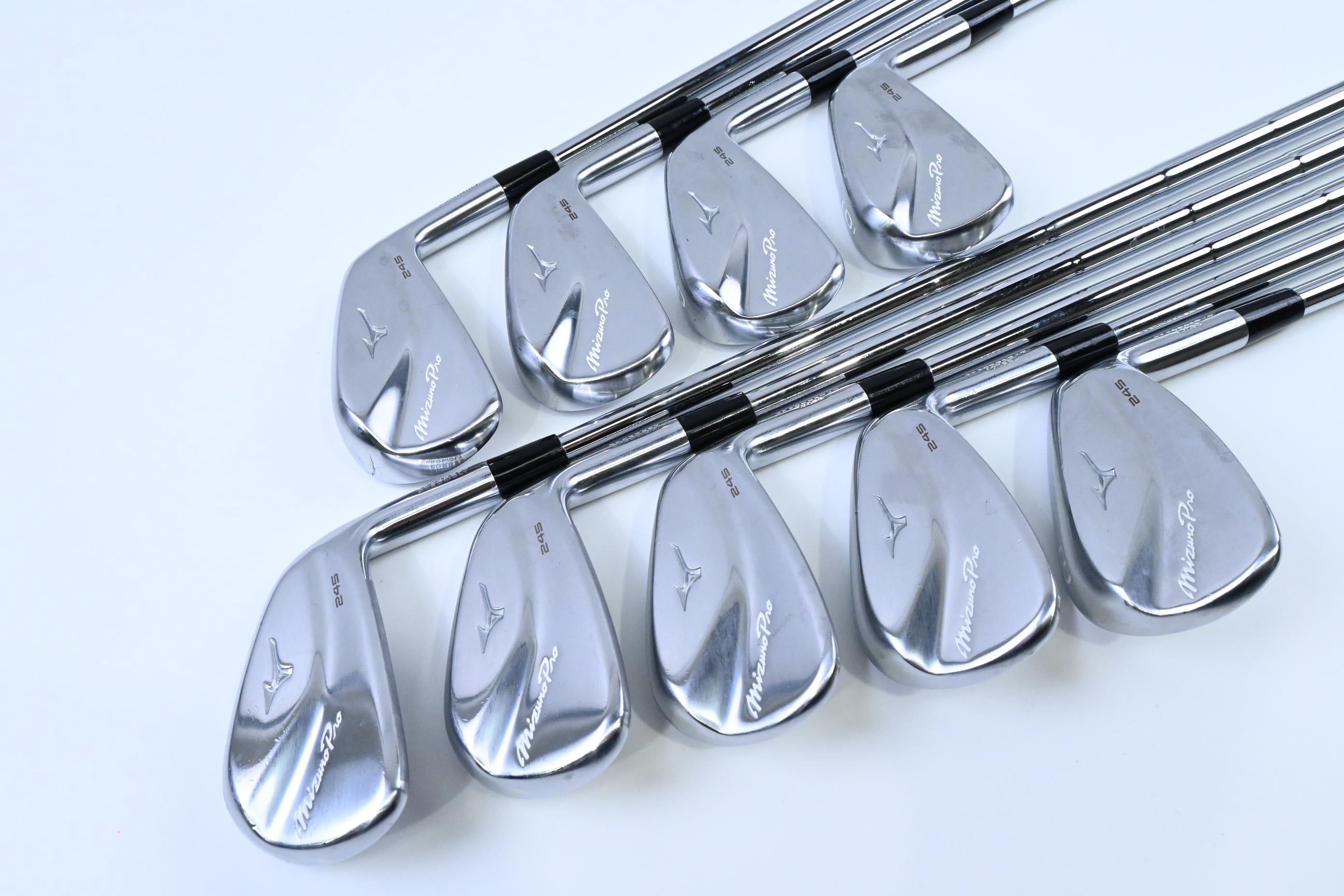 Mizuno Pro 245 Irons / 3-PW+GW / X-Flex Dynamic Gold 120 X100 Shafts