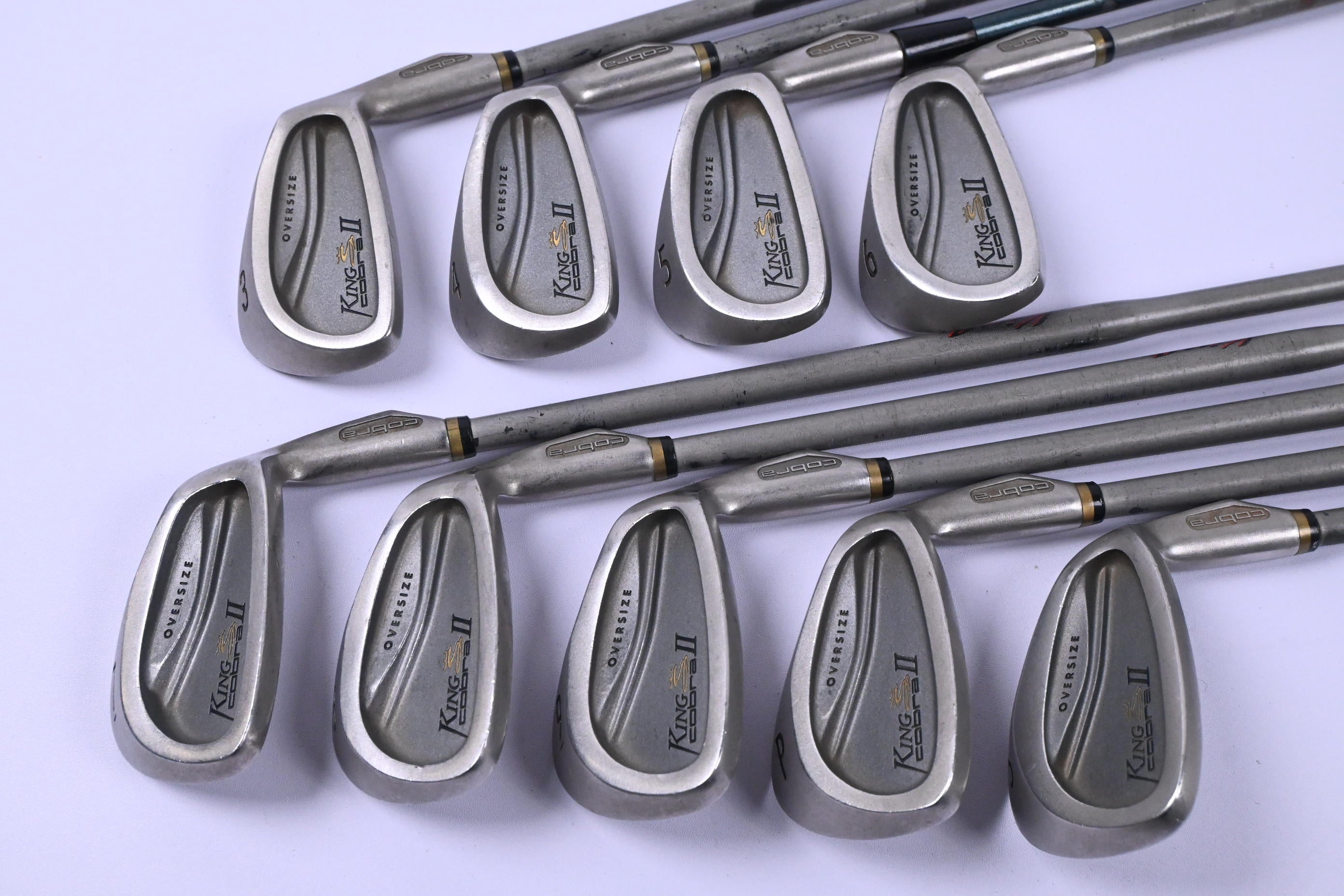 King Cobra Oversize II Irons / 3-PW+SW / Regular Flex Cobra IQ System Shafts