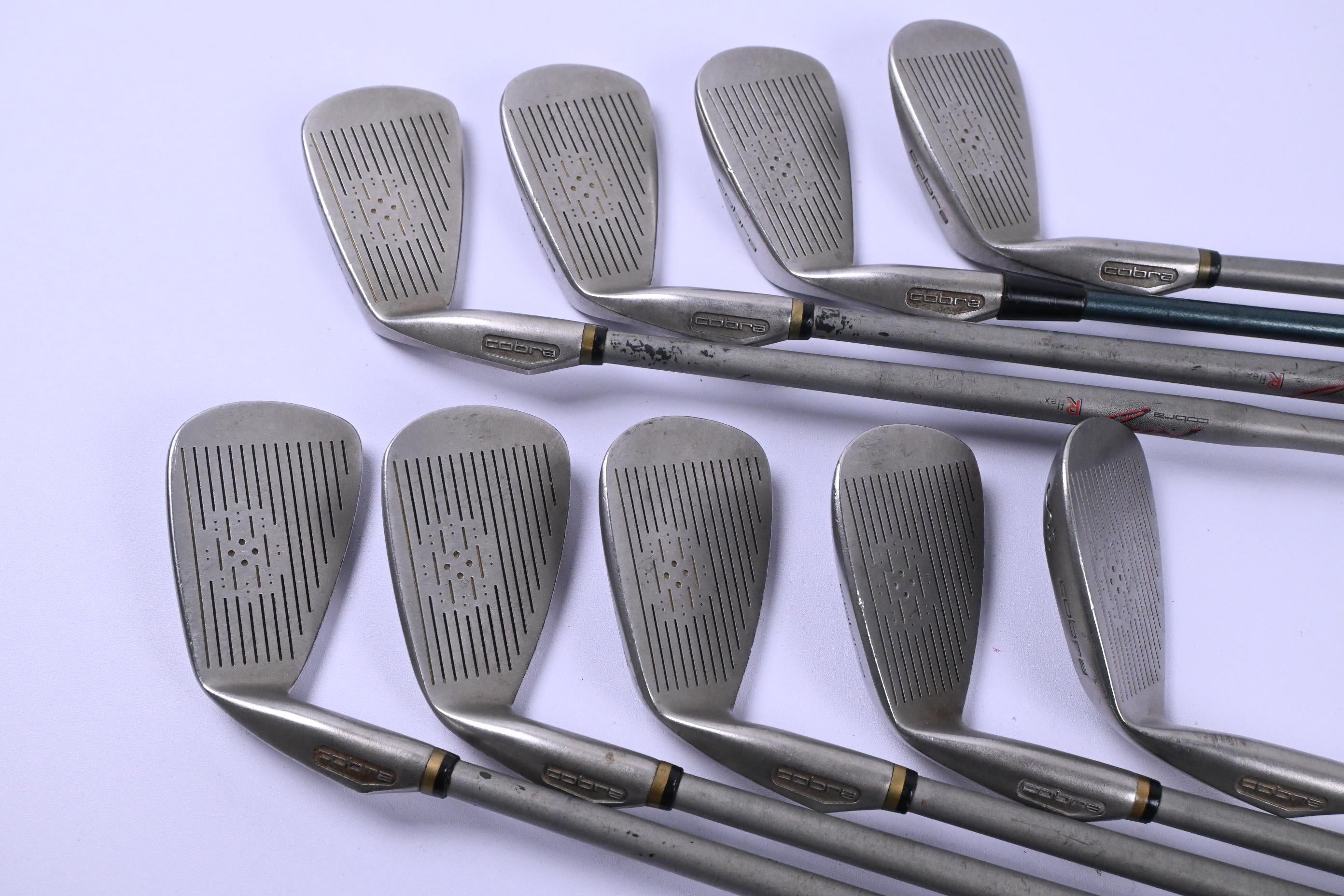 King Cobra Oversize II Irons / 3-PW+SW / Regular Flex Cobra IQ System Shafts
