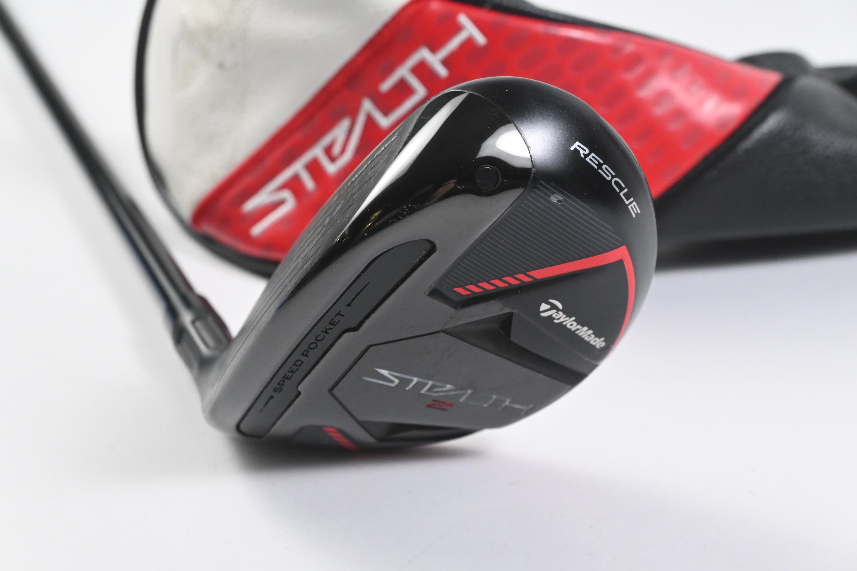Left Hand Taylormade Stealth 2 #4 Hybrid / 22 Degree / Regular Flex Ventus TR 6