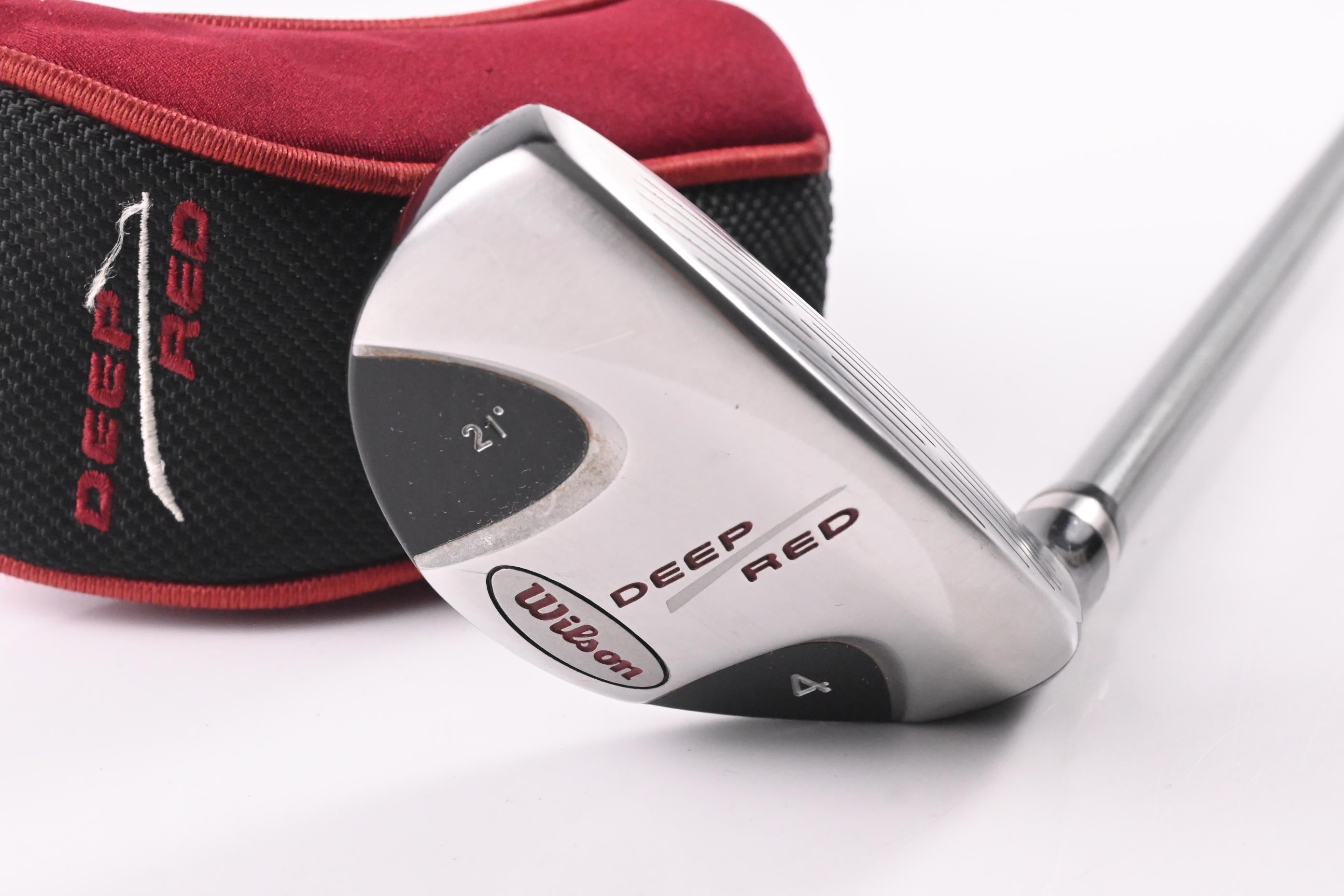 Wilson Deep Red #4 Hybrid / 21 Degree / Uniflex Deep Red Shaft