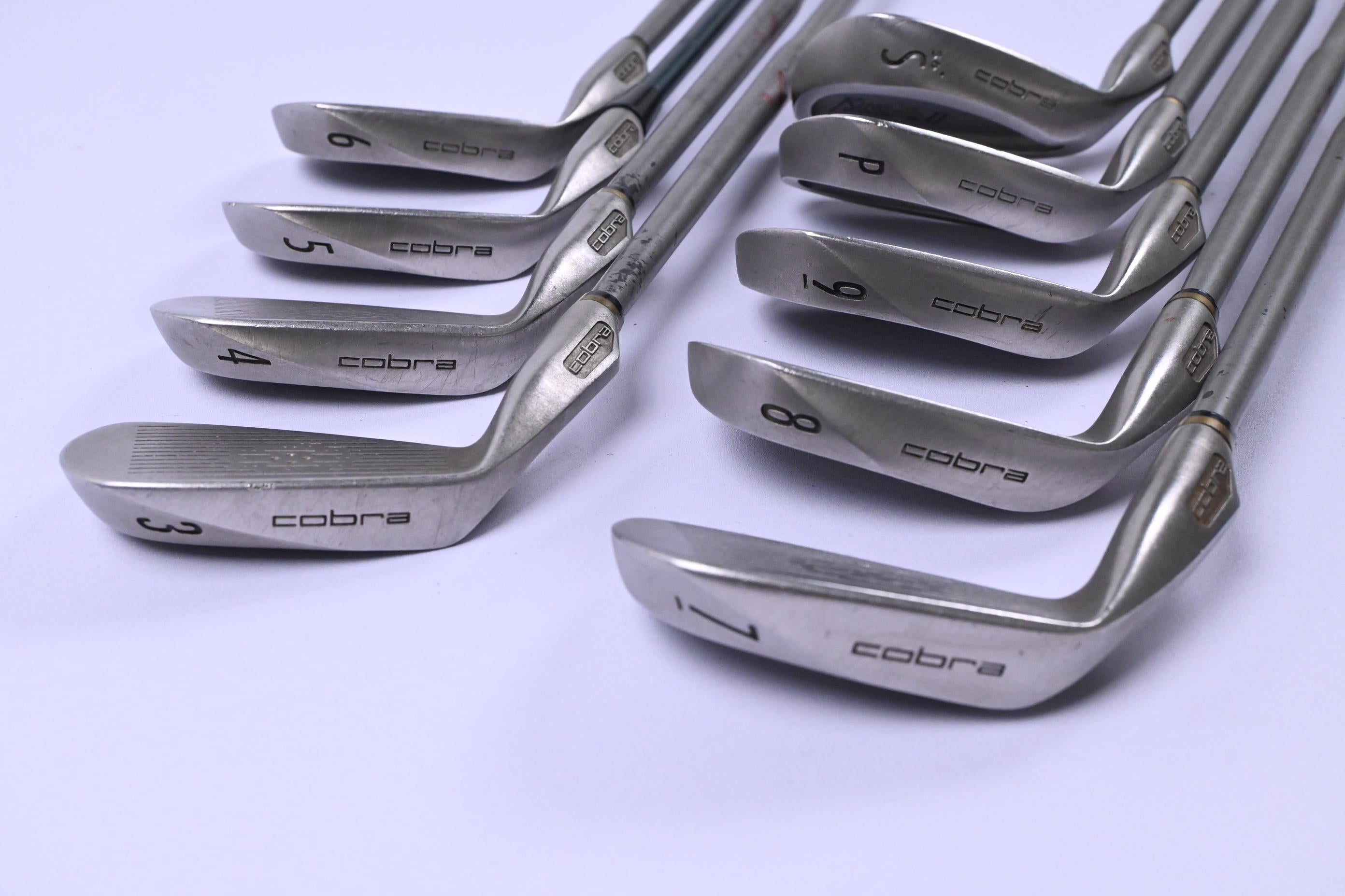 King Cobra Oversize II Irons / 3-PW+SW / Regular Flex Cobra IQ System Shafts
