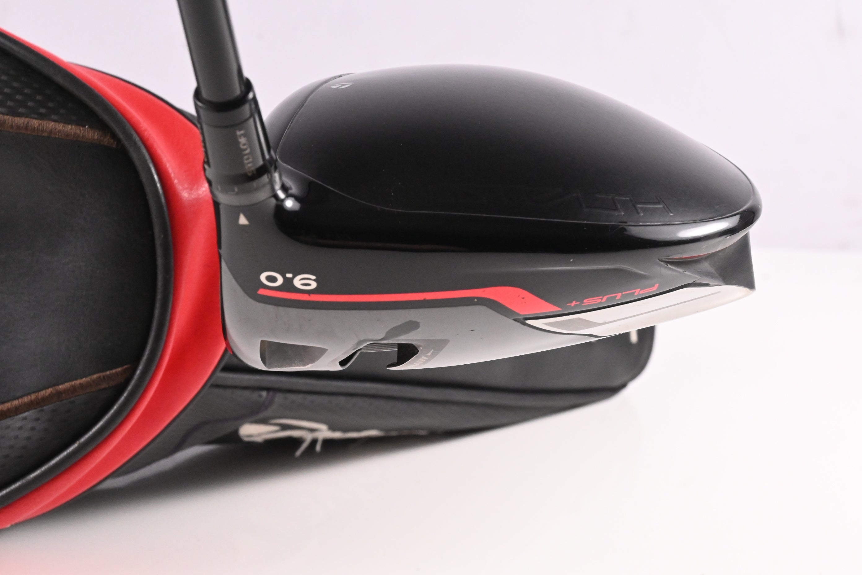 Taylormade Stealth Plus Driver / 9 Degree / Stiff Flex HZRDUS RDX Smoke Red 60